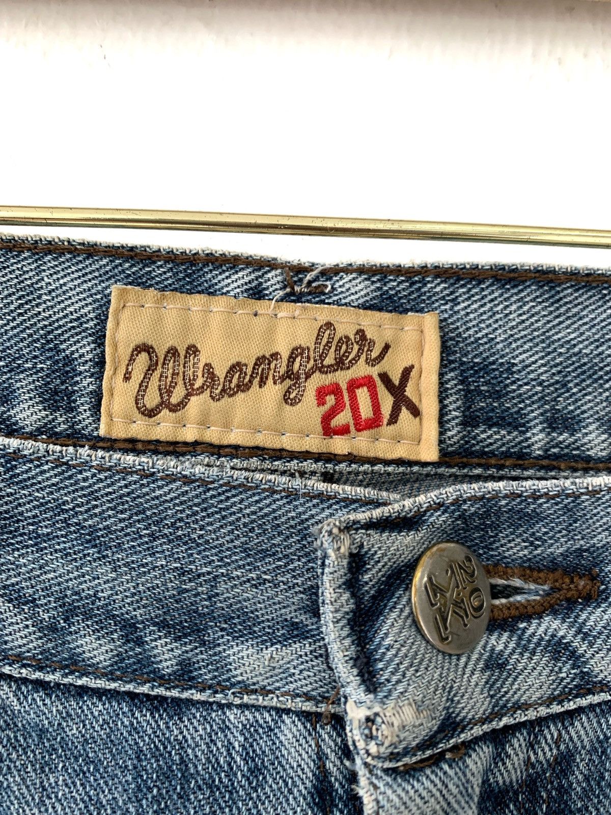 Vintage Vintage Wrangler Patchwork Design Kapital Visvim Style Jeans Size US 34 / EU 50 - 10 Thumbnail