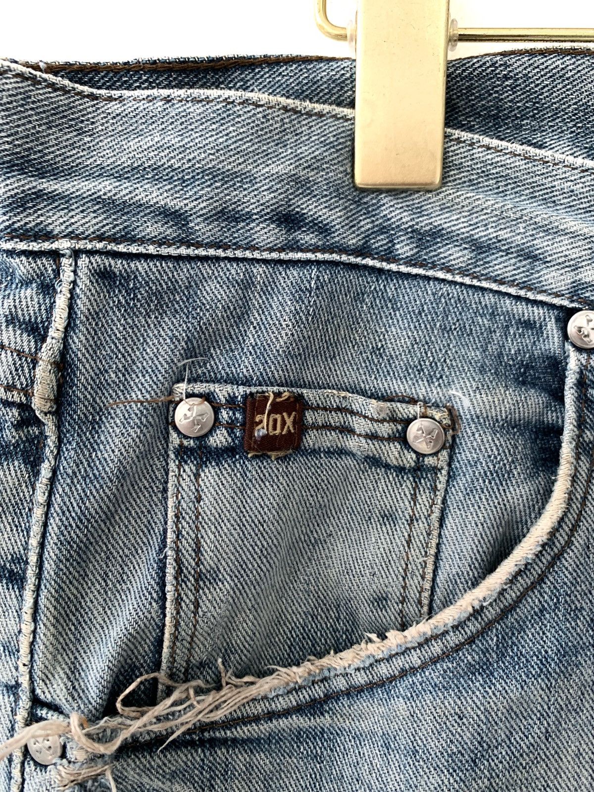Vintage Vintage Wrangler Patchwork Design Kapital Visvim Style Jeans Size US 34 / EU 50 - 5 Thumbnail