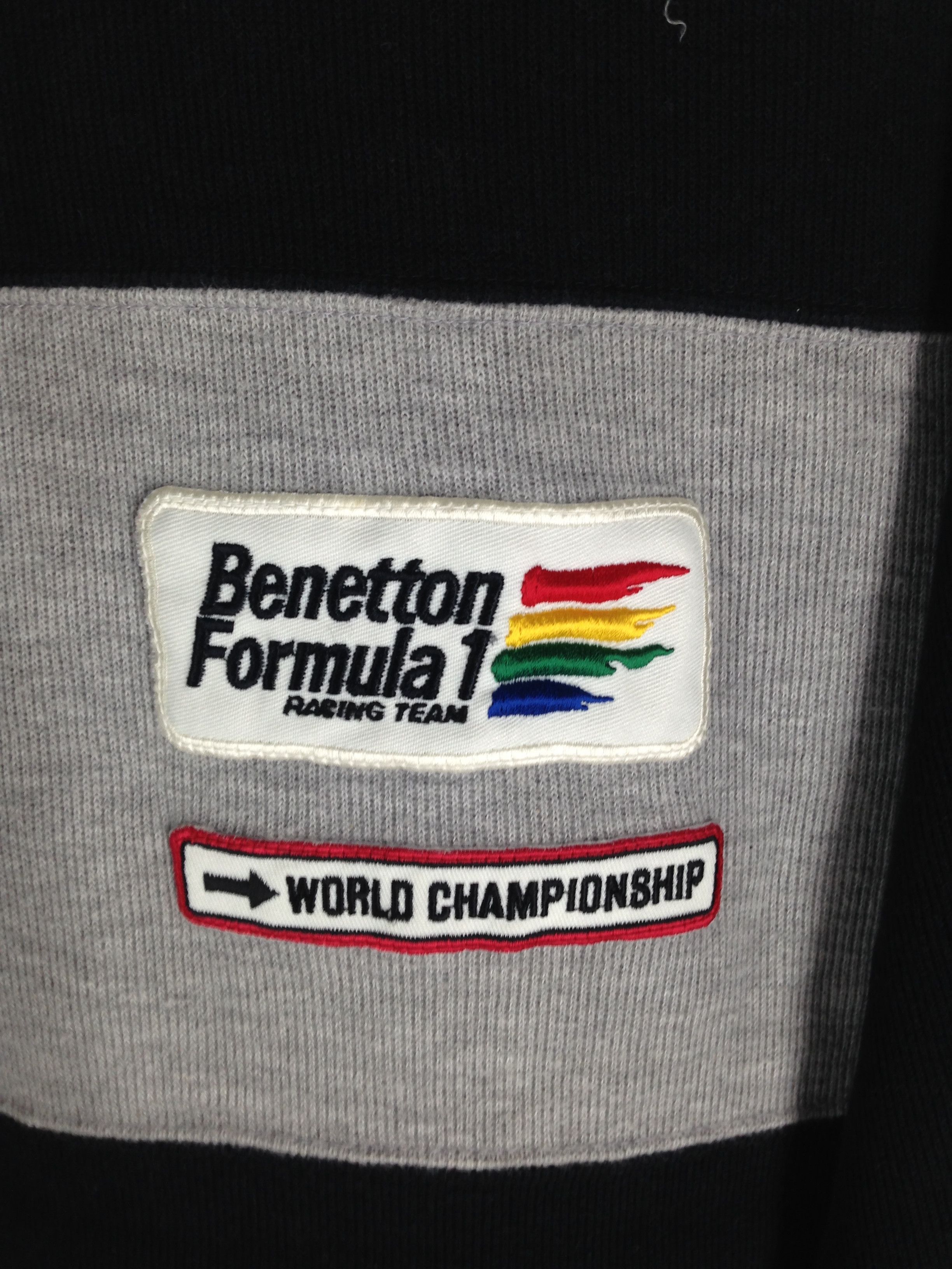 Benetton BENETTON SWEATSHIRT, Medium big logo, vintage, Size US M / EU 48-50 / 2 - 3 Thumbnail