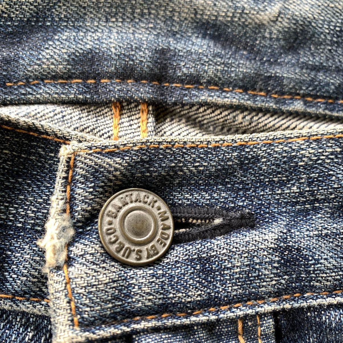 Other Japanese Brand Bartack Jeans Size US 35 - 4 Thumbnail
