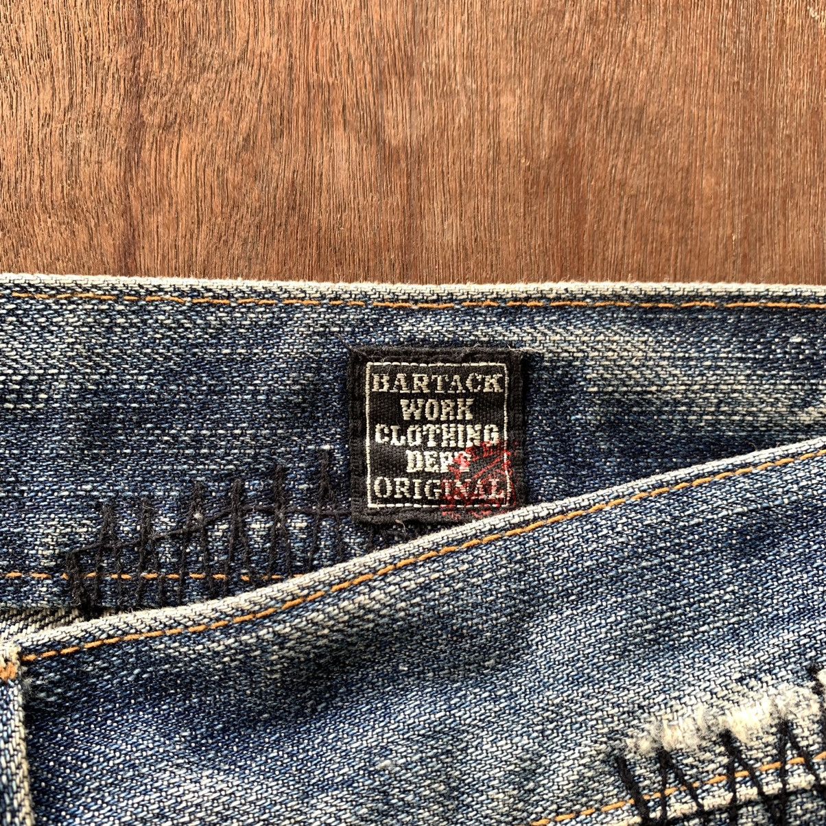 Other Japanese Brand Bartack Jeans Size US 35 - 6 Thumbnail