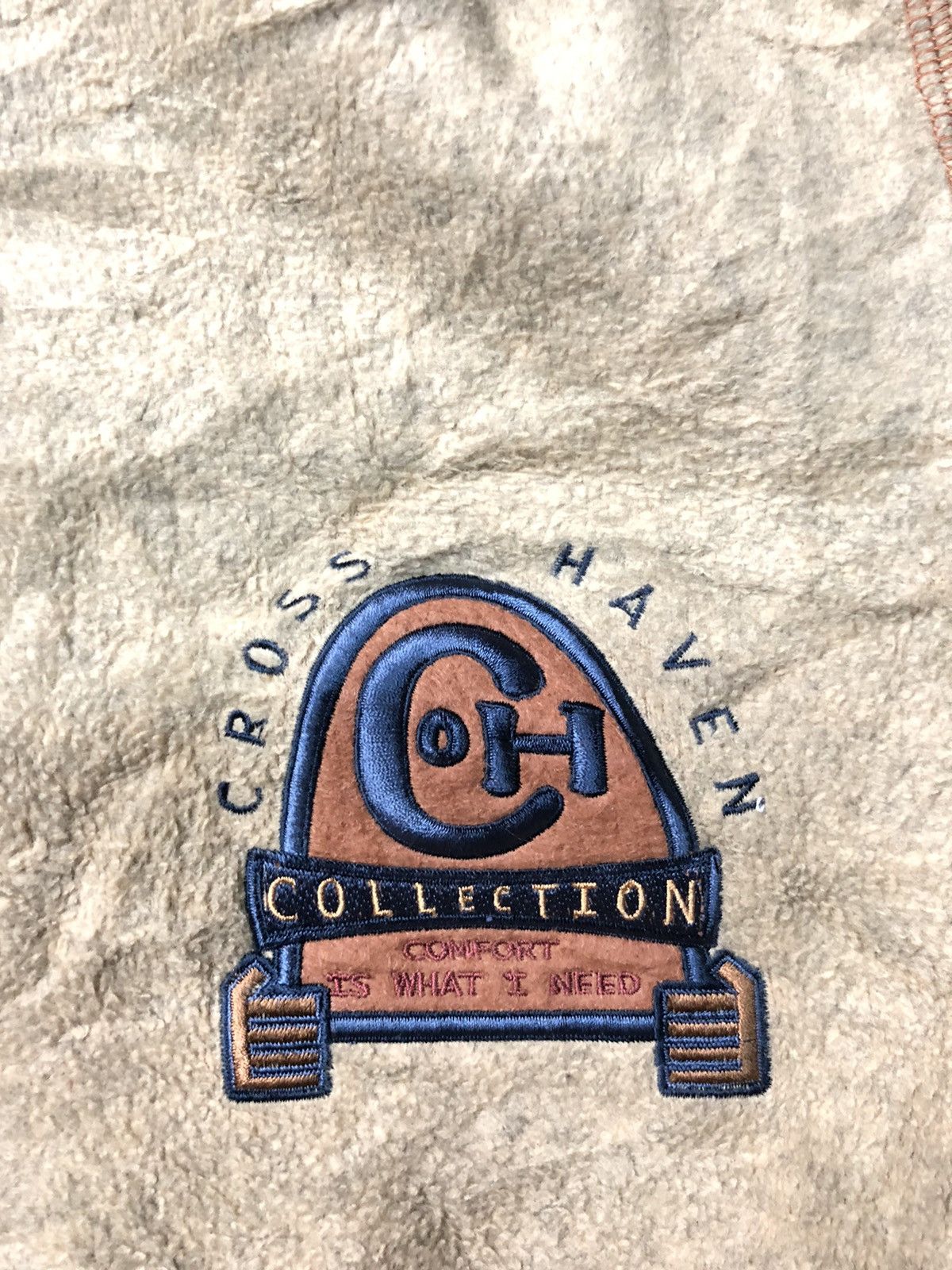 Japanese Brand × Vintage VINTAGE CH CROSS HAVEN COLLECTION FLEECE PATCHWORK JACKET Size US M / EU 48-50 / 2 - 4 Thumbnail