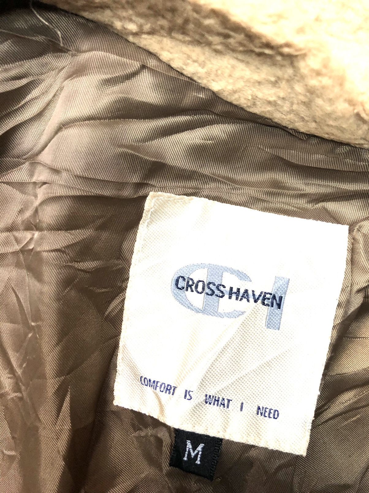 Japanese Brand × Vintage VINTAGE CH CROSS HAVEN COLLECTION FLEECE PATCHWORK JACKET Size US M / EU 48-50 / 2 - 8 Thumbnail