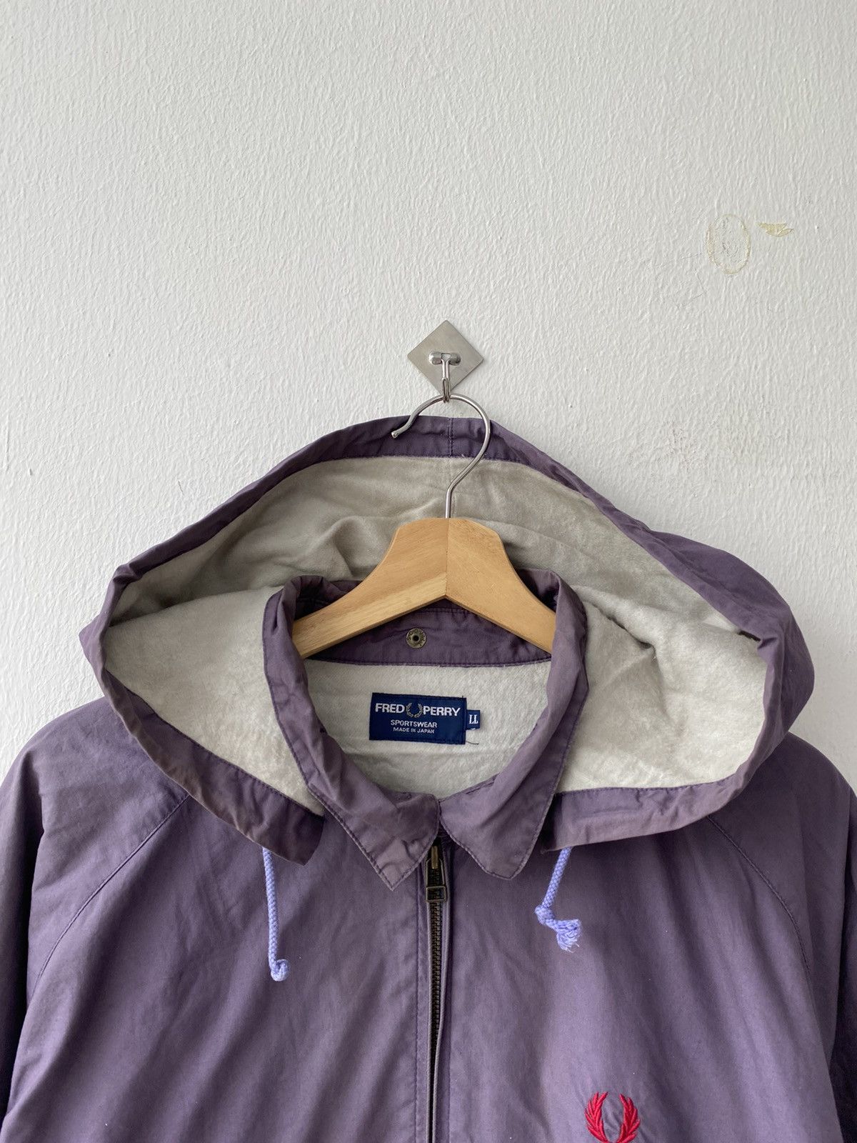Fred Perry Vintage Fred Perry Sportswear Made in Japan Hoodie Jacket Size US XL / EU 56 / 4 - 3 Thumbnail