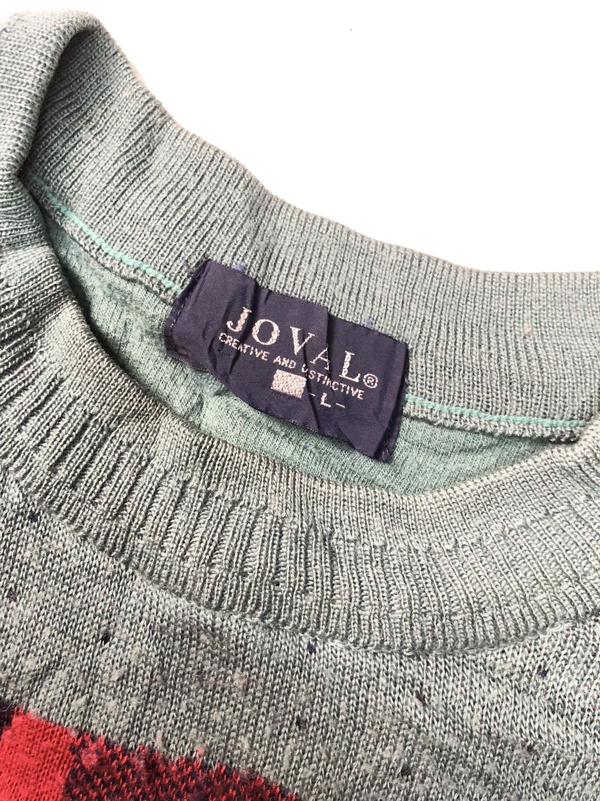 Japanese Brand × Vintage VINTAGE JOVAL KNITWEAR POP ART Size US L / EU 52-54 / 3 - 4 Thumbnail