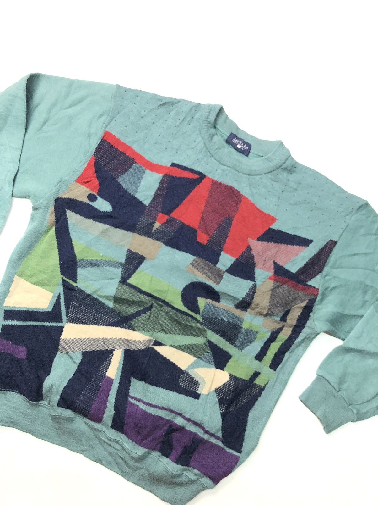Japanese Brand × Vintage VINTAGE JOVAL KNITWEAR POP ART Size US L / EU 52-54 / 3 - 2 Thumbnail