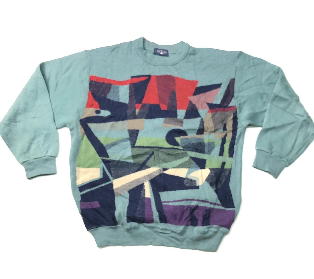 Japanese Brand × Vintage VINTAGE JOVAL KNITWEAR POP ART Size US L / EU 52-54 / 3 - 1 Thumbnail