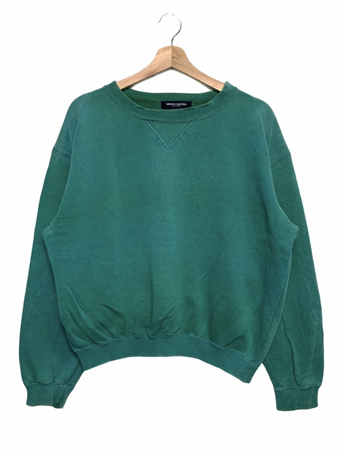 Japanese Brand Vintage Ba-tsu Mens Crewneck Sweatshirt Size US S / EU 44-46 / 1 - 2 Thumbnail