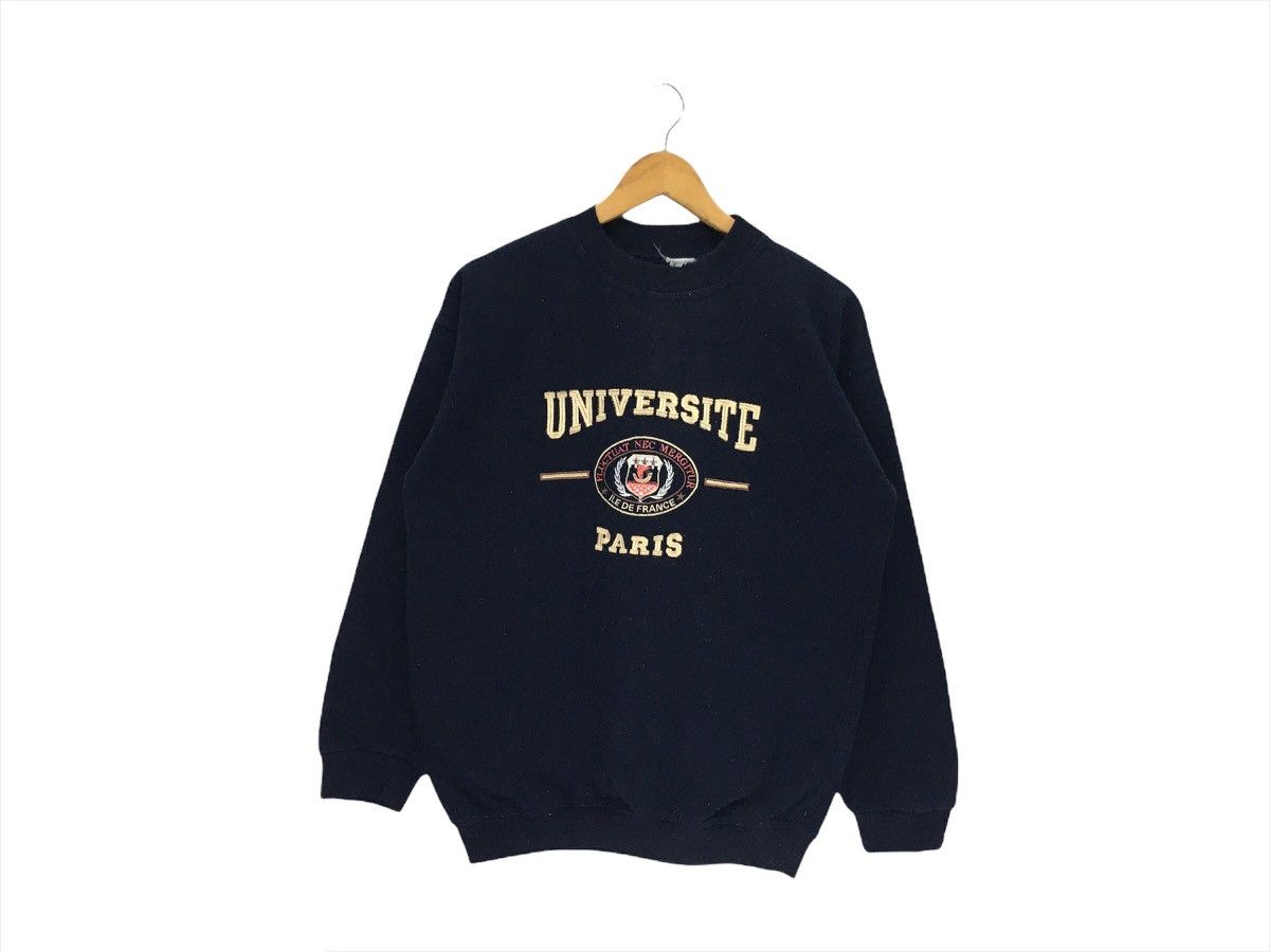 Vintage Vintage Universite France Big Logo University Paris Size US S / EU 44-46 / 1 - 1 Thumbnail