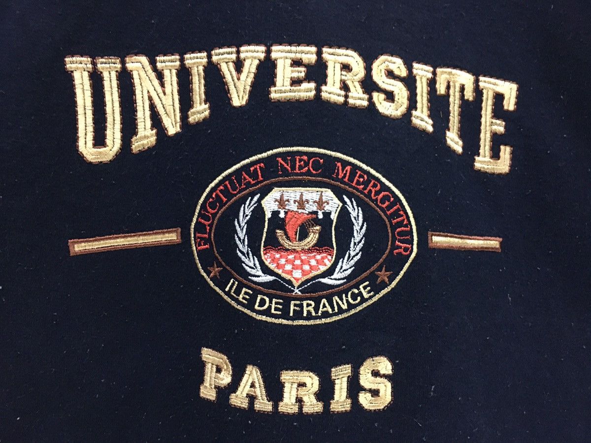 Vintage Vintage Universite France Big Logo University Paris Size US S / EU 44-46 / 1 - 3 Thumbnail
