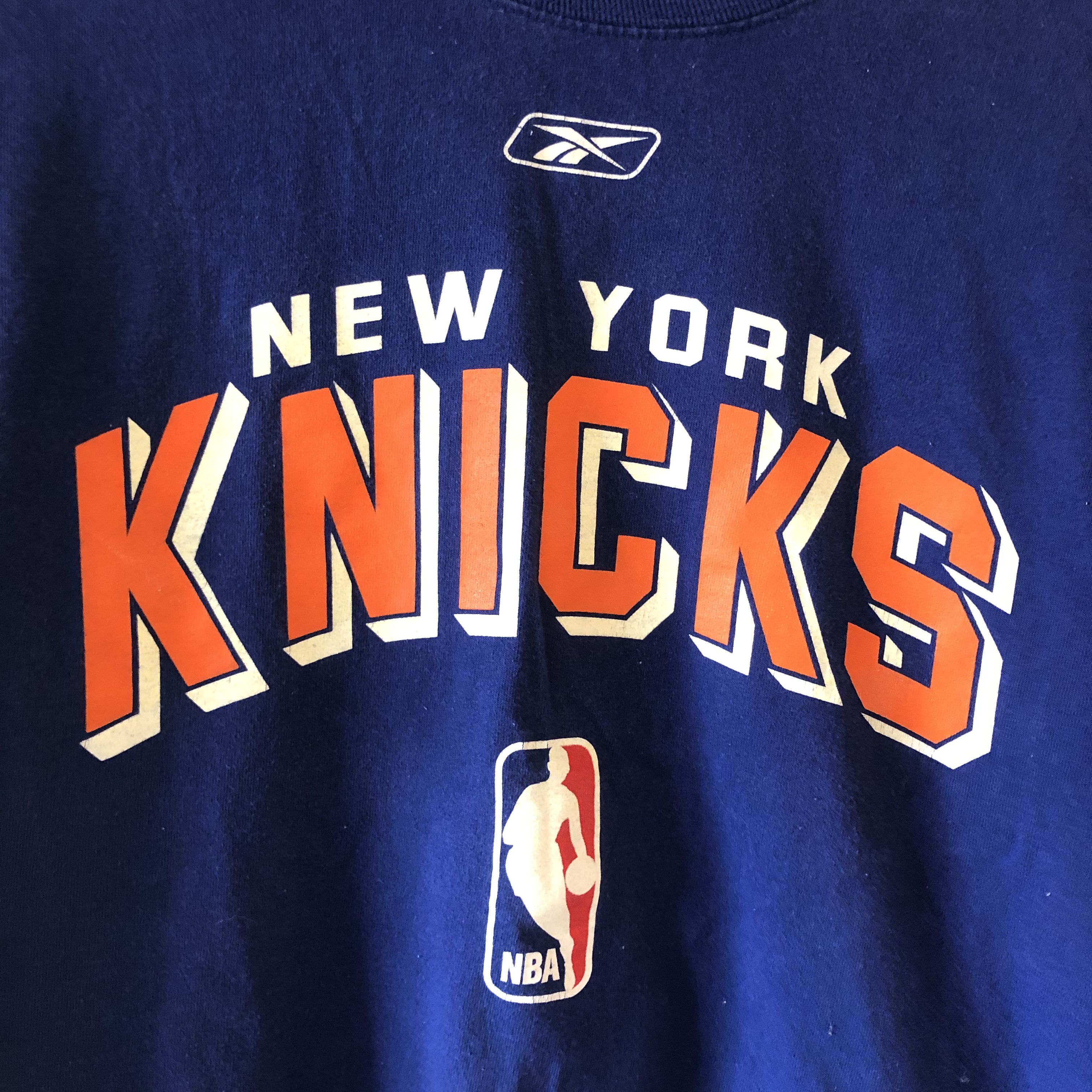 NBA Vintage Knicks x Reebok Logo Tee Size US M / EU 48-50 / 2 - 2 Thumbnail