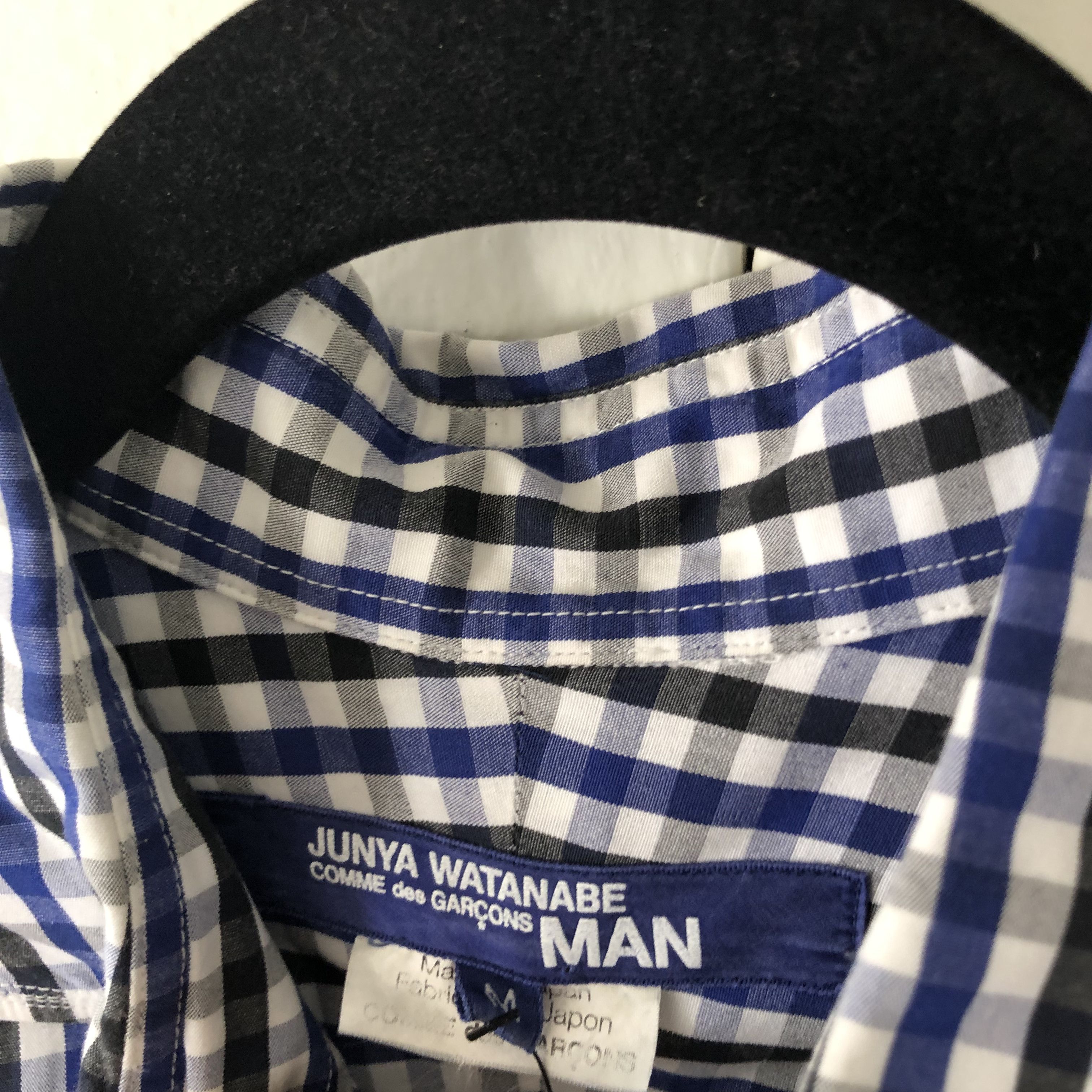 Comme des Garcons Comme des Garcons Junya Watanabe Checkered Shirt Size US M / EU 48-50 / 2 - 2 Thumbnail