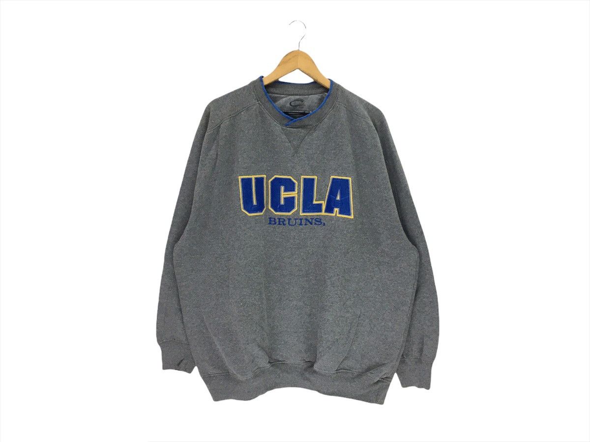 image of American College x Collegiate Vintage Ucla Bruin University Of California Sweatshirt in Dark Granit