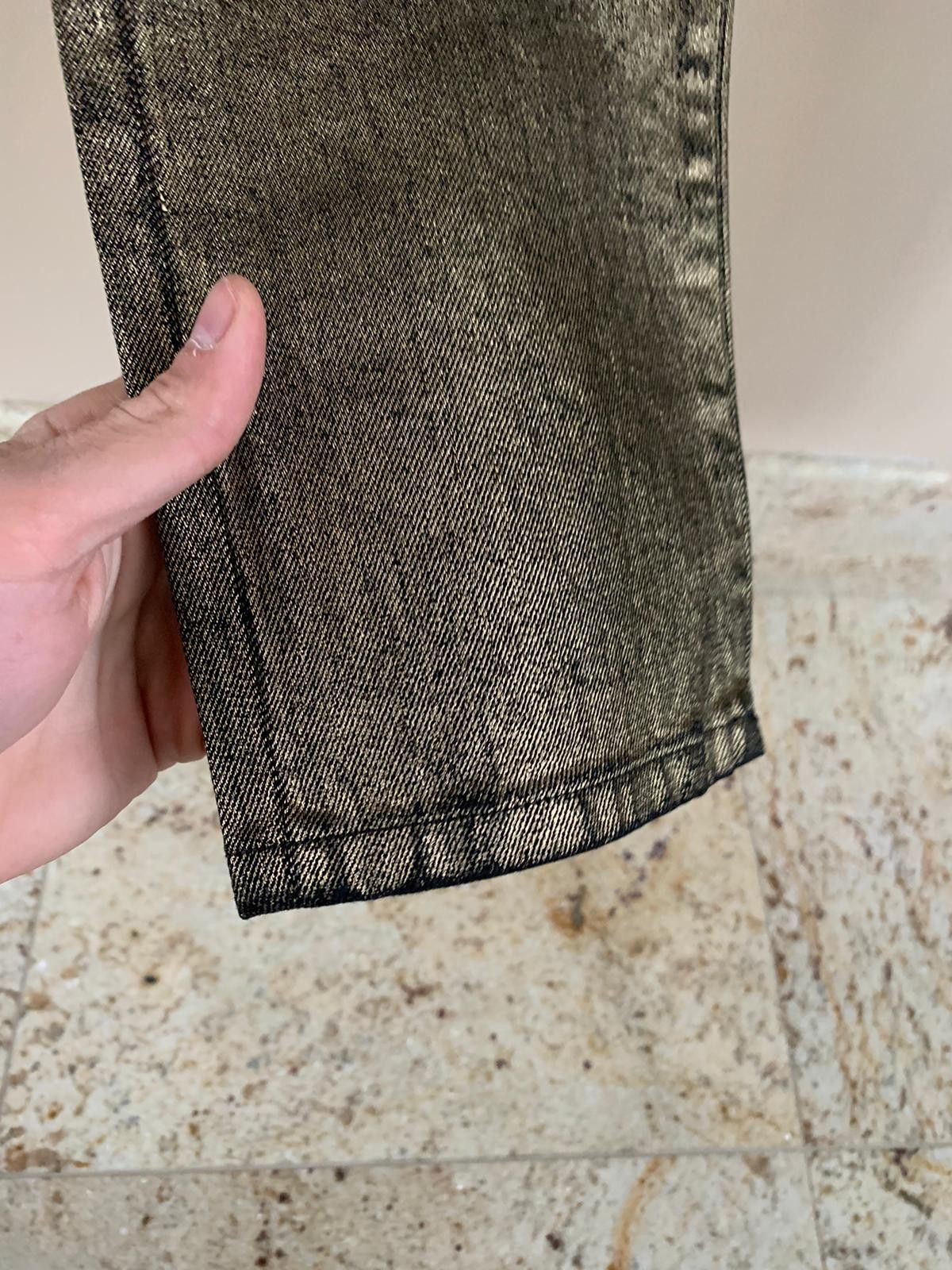 Saint Laurent Paris o1rshd1 D02 Denim in Gold Size US 26 / EU 42 - 7 Thumbnail