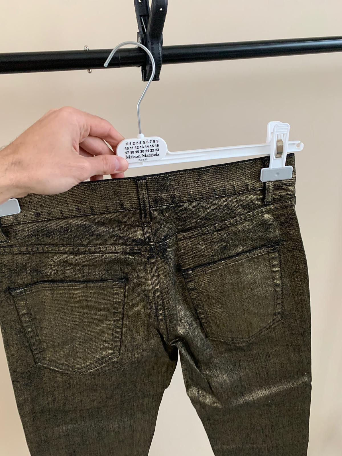 Saint Laurent Paris o1rshd1 D02 Denim in Gold Size US 26 / EU 42 - 14 Thumbnail