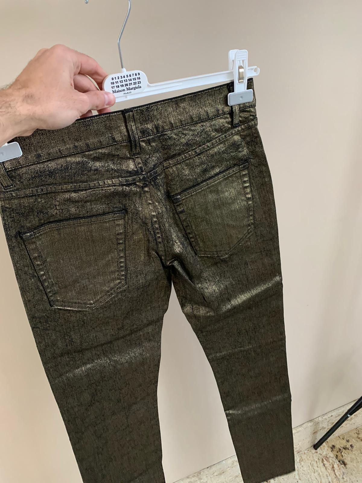 Saint Laurent Paris o1rshd1 D02 Denim in Gold Size US 26 / EU 42 - 15 Thumbnail