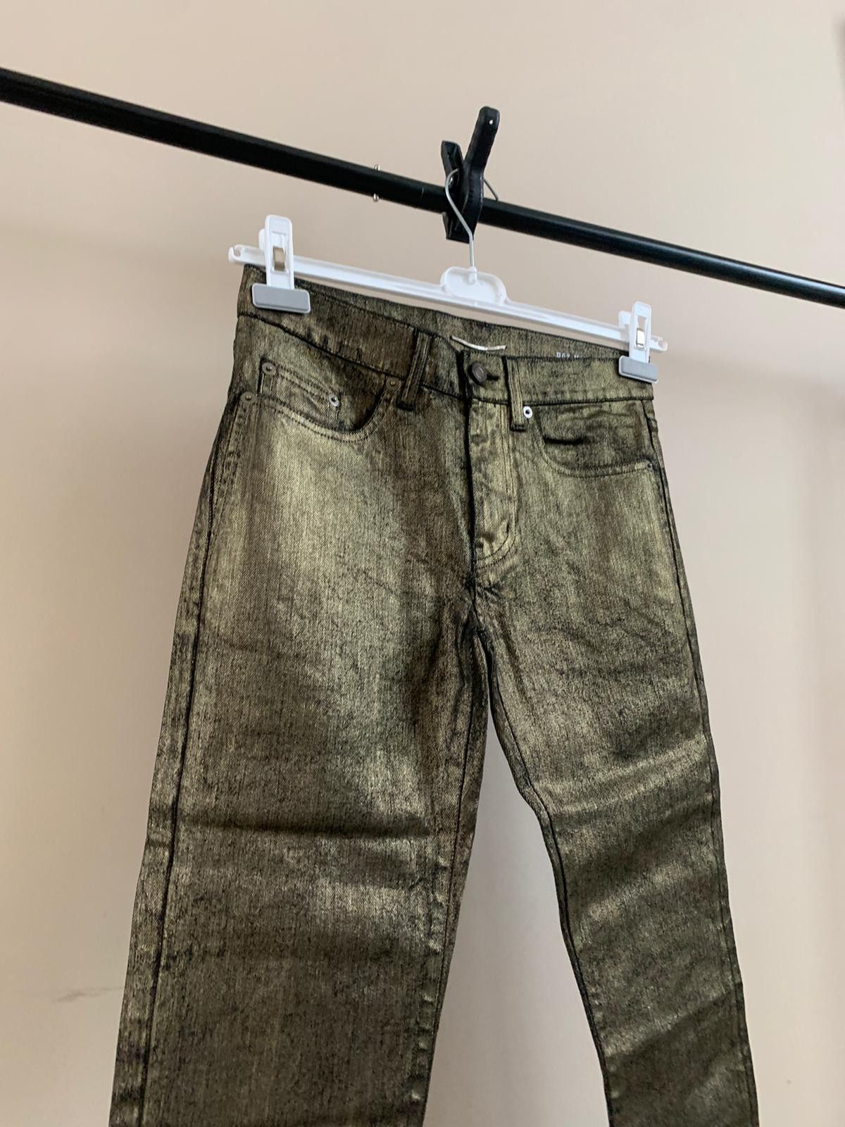 Saint Laurent Paris o1rshd1 D02 Denim in Gold Size US 26 / EU 42 - 9 Thumbnail