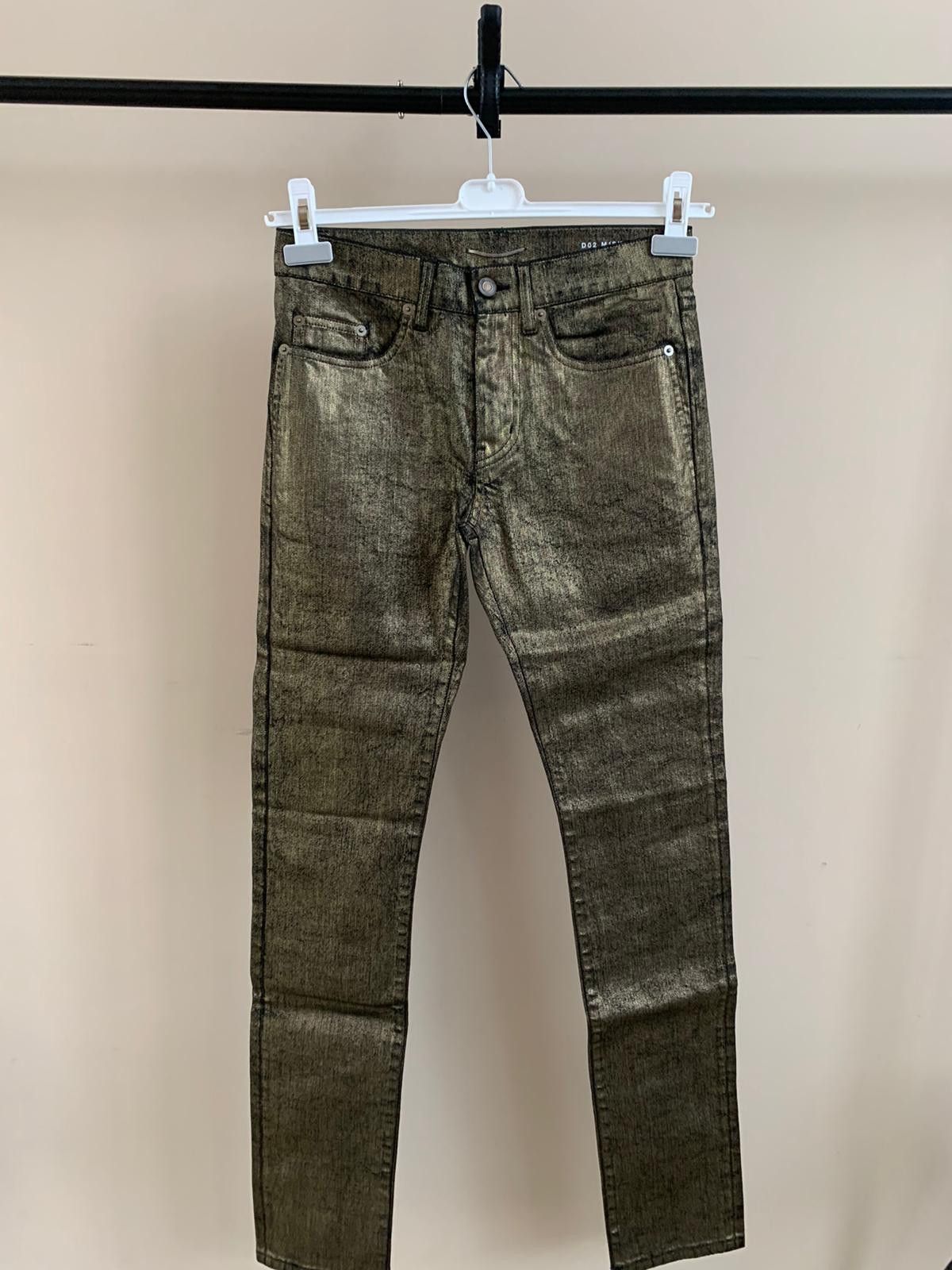 Saint Laurent Paris o1rshd1 D02 Denim in Gold Size US 26 / EU 42 - 4 Thumbnail