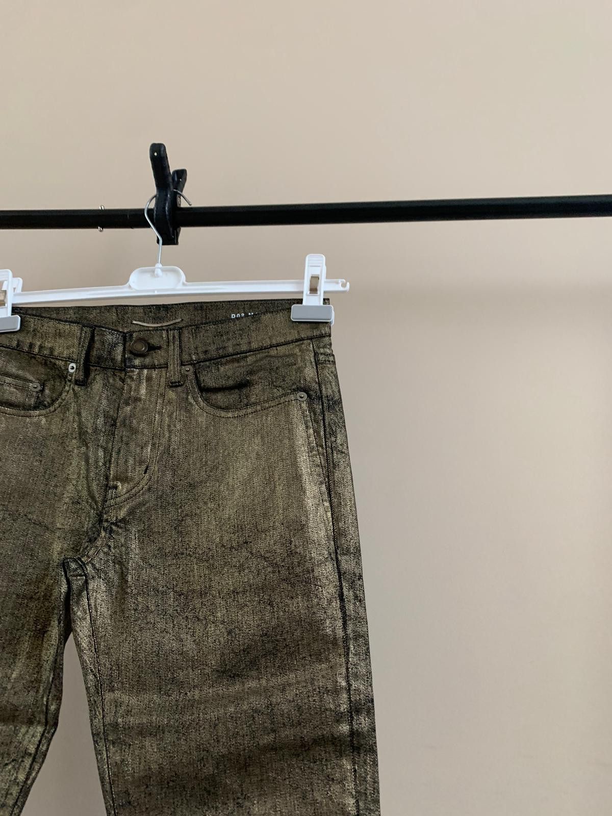 Saint Laurent Paris o1rshd1 D02 Denim in Gold Size US 26 / EU 42 - 8 Thumbnail