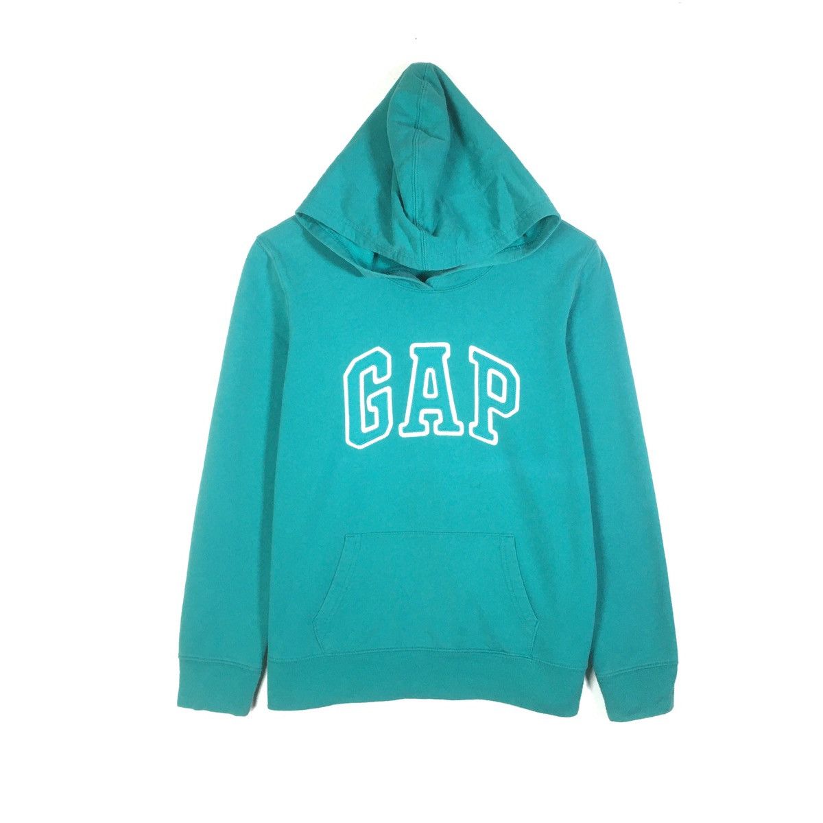 Gap × Vintage Vintage Gap Hoodie Sweatshirt Big Logo Embroidery Gap Size US S / EU 44-46 / 1 - 1 Thumbnail