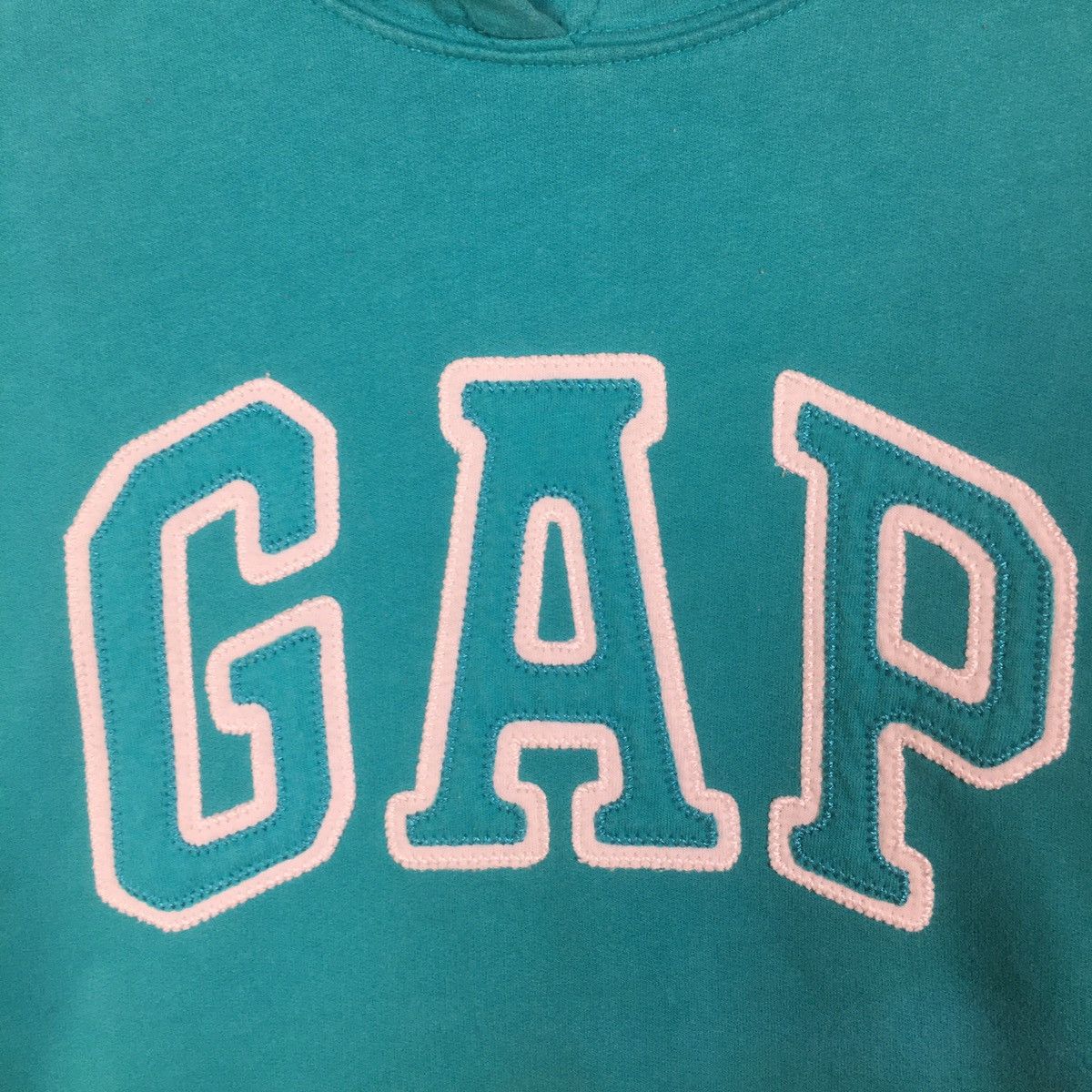 Gap × Vintage Vintage Gap Hoodie Sweatshirt Big Logo Embroidery Gap Size US S / EU 44-46 / 1 - 2 Thumbnail