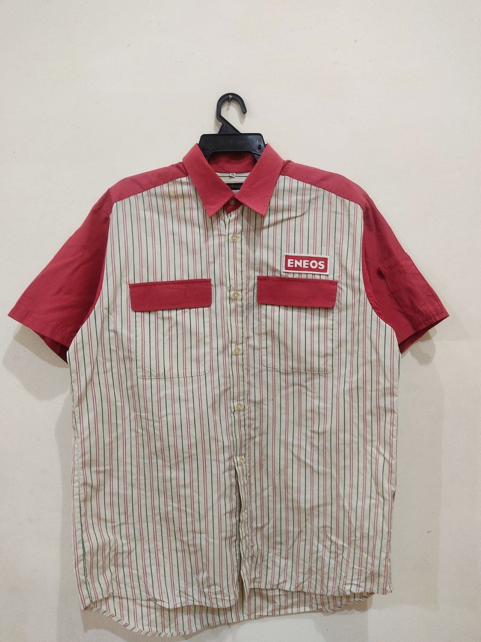Japanese Brand × Vintage Vintage Initial D x Eneos Shirt Size US L / EU 52-54 / 3 - 1 Thumbnail