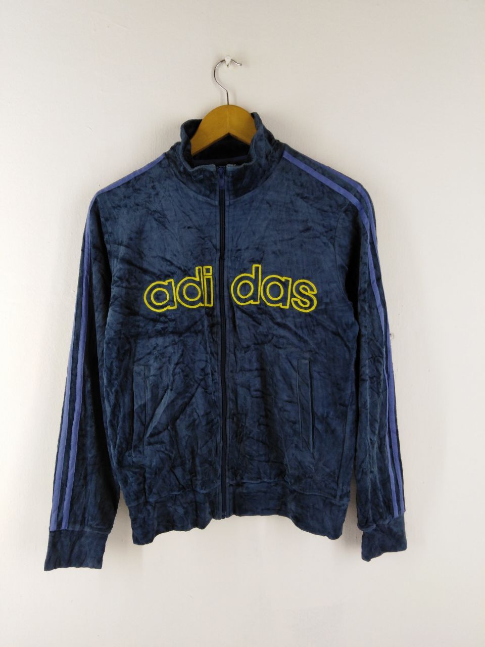 Adidas BIG LOGO ADIDAS FLEECE ZIPPER JACKET Size US S / EU 44-46 / 1 - 1 Thumbnail