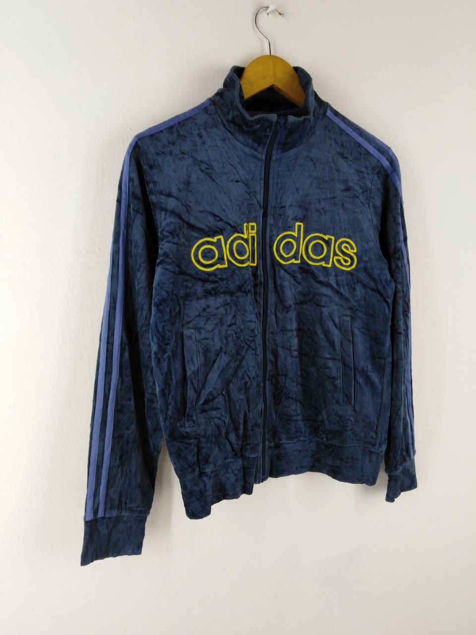 Adidas BIG LOGO ADIDAS FLEECE ZIPPER JACKET Size US S / EU 44-46 / 1 - 5 Thumbnail