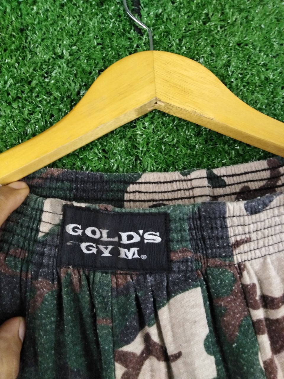 Vintage VINTAGE GOLD GYM'S CAMO SWEATPANTS 26-30 Size US 30 / EU 46 - 5 Thumbnail