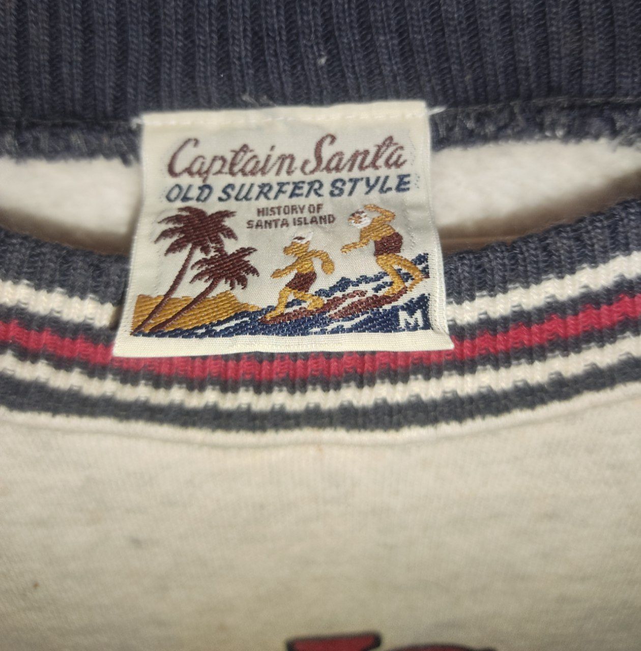 Vintage Captain Santa Island Sweatshirt