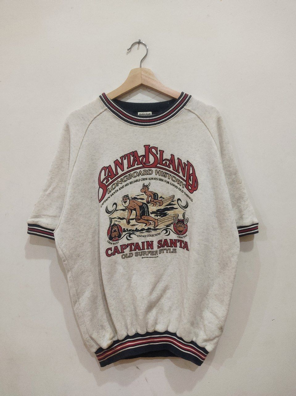 Vintage Captain Santa Island Sweatshirt