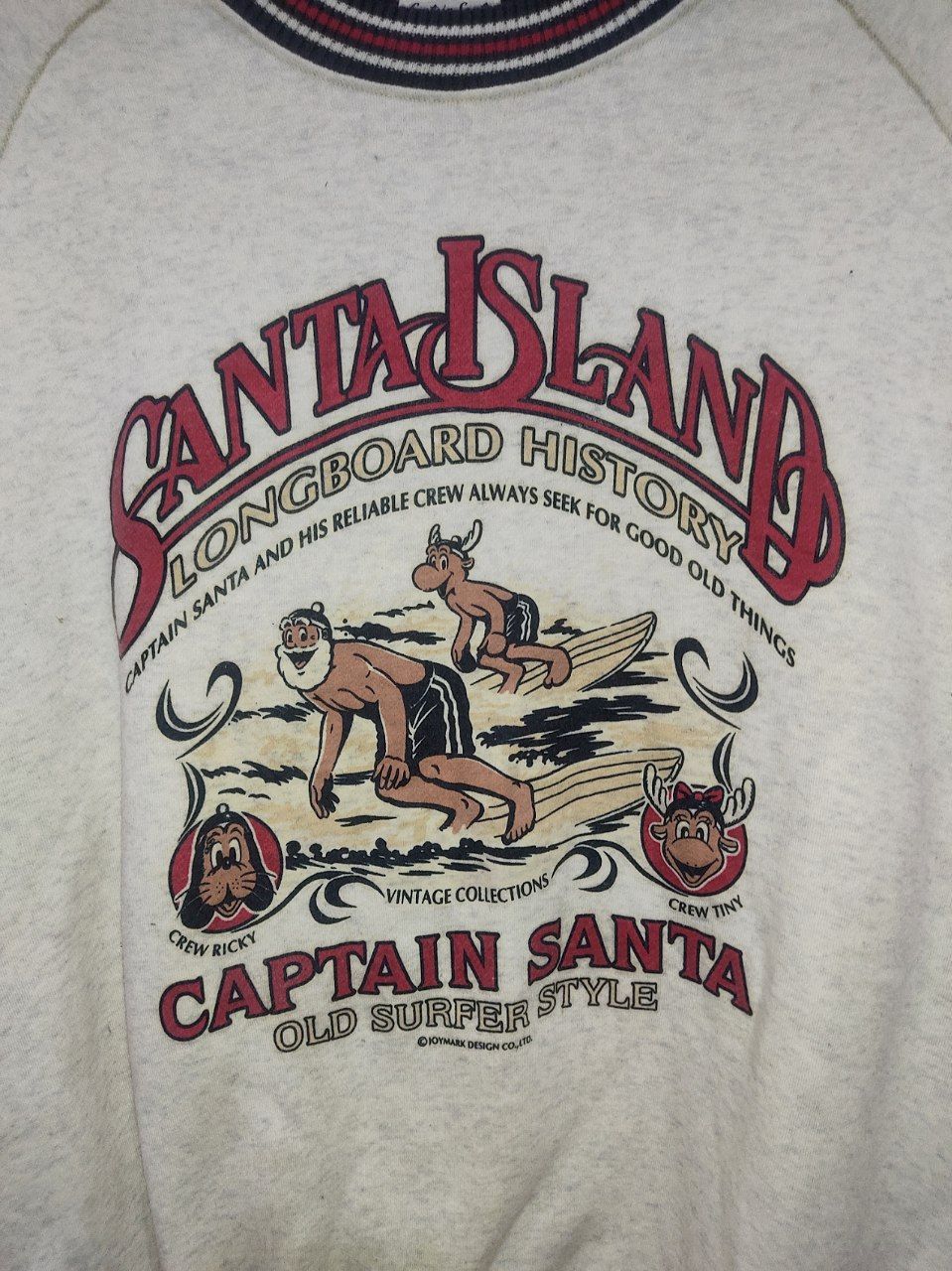 Vintage Captain Santa Island Sweatshirt