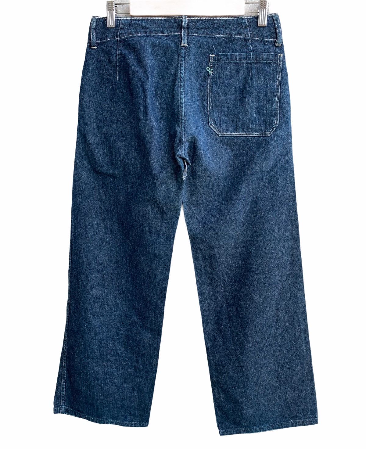 45rpm Japanese Brand 45RPM Wide Baggy Denim Pants Size US 30 / EU 46 - 2 Thumbnail