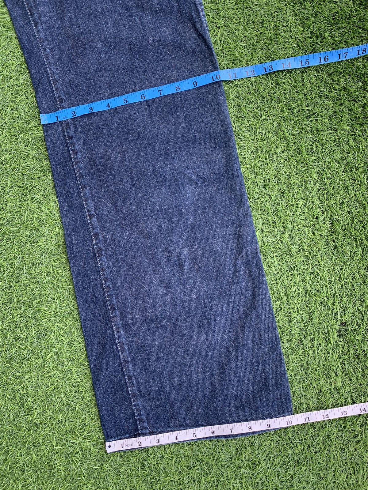 45rpm Japanese Brand 45RPM Wide Baggy Denim Pants Size US 30 / EU 46 - 13 Thumbnail