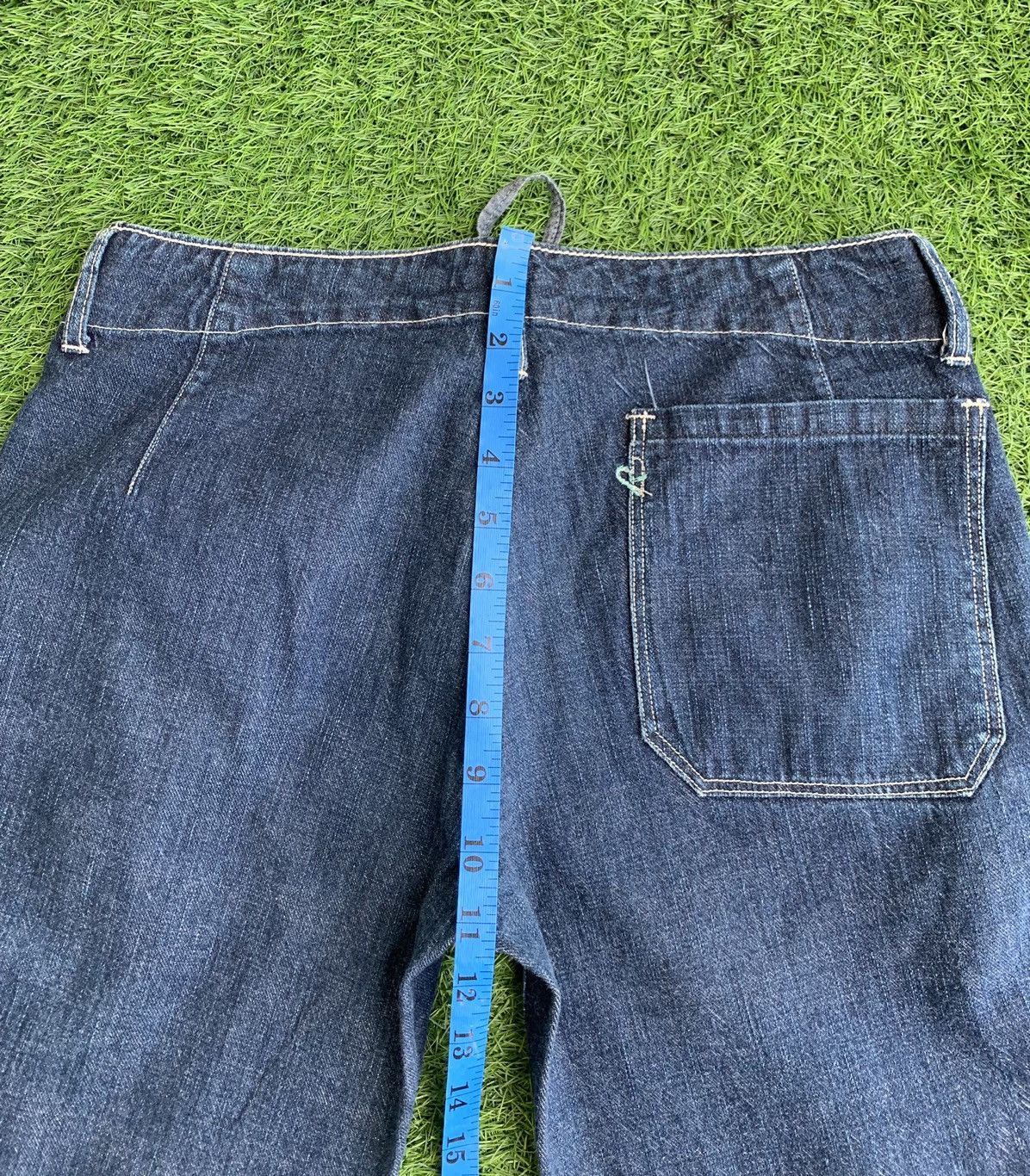 45rpm Japanese Brand 45RPM Wide Baggy Denim Pants Size US 30 / EU 46 - 12 Thumbnail