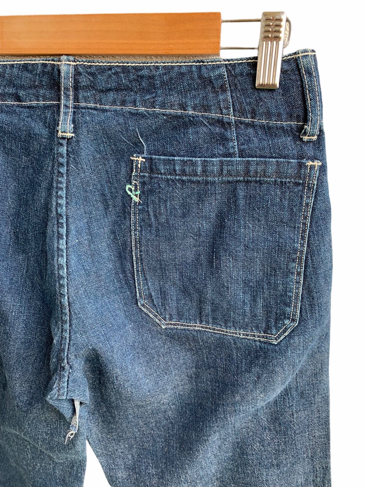 45rpm Japanese Brand 45RPM Wide Baggy Denim Pants Size US 30 / EU 46 - 5 Thumbnail
