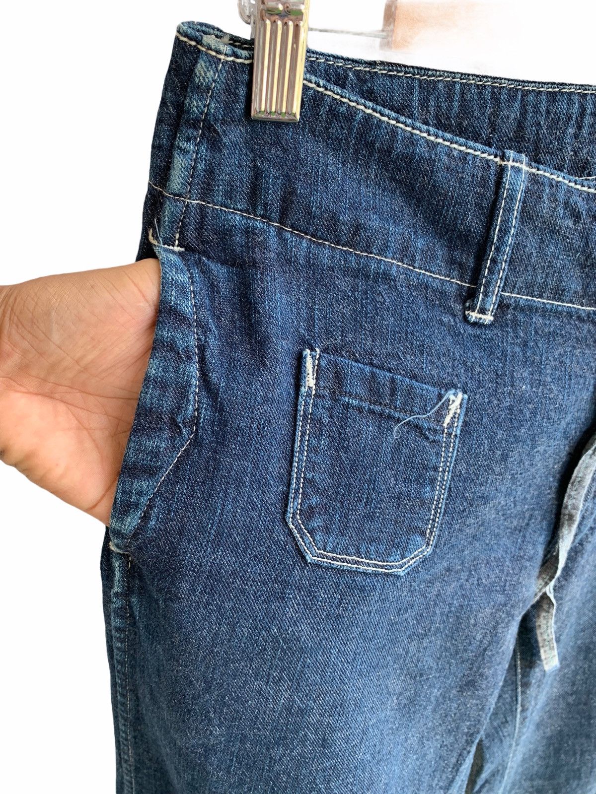 45rpm Japanese Brand 45RPM Wide Baggy Denim Pants Size US 30 / EU 46 - 7 Thumbnail