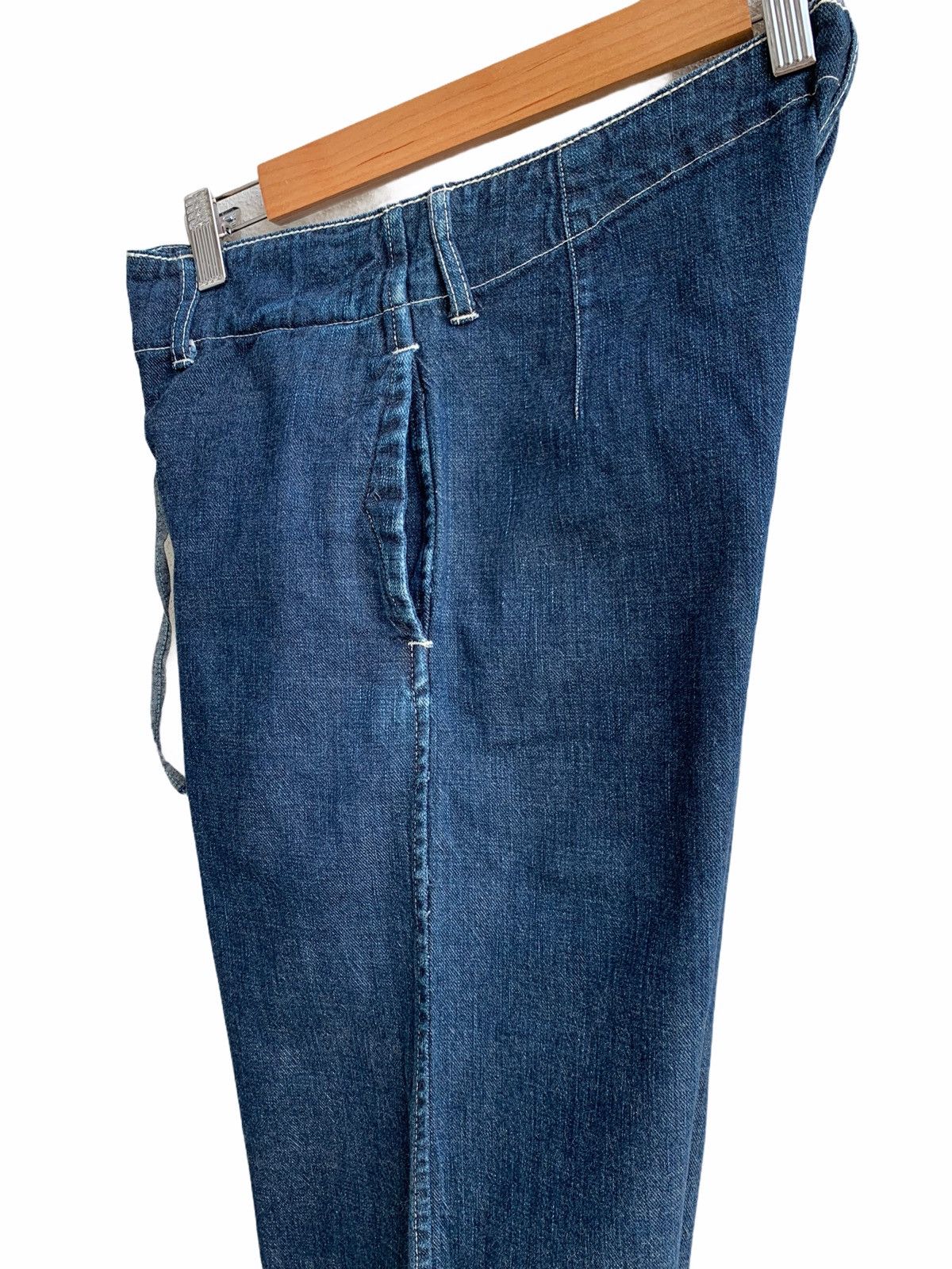 45rpm Japanese Brand 45RPM Wide Baggy Denim Pants Size US 30 / EU 46 - 4 Thumbnail