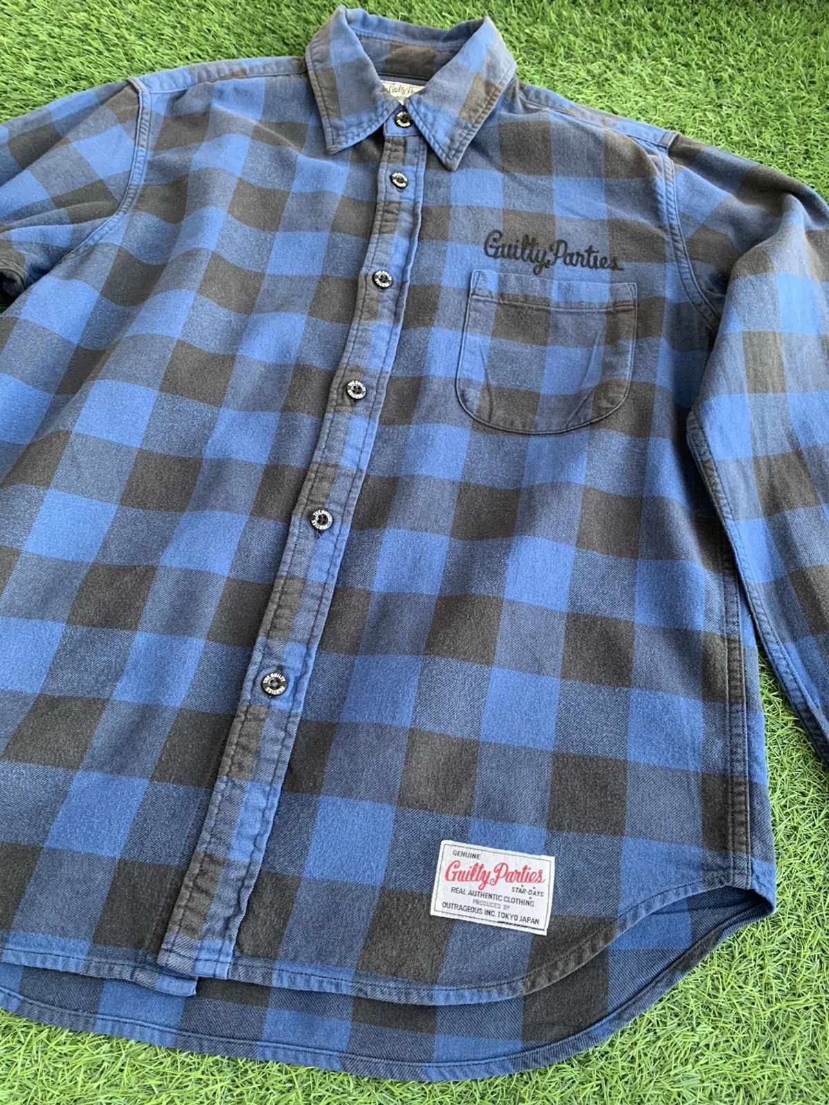 Vintages Guilty Parties Wacko Maria Botton Shirts