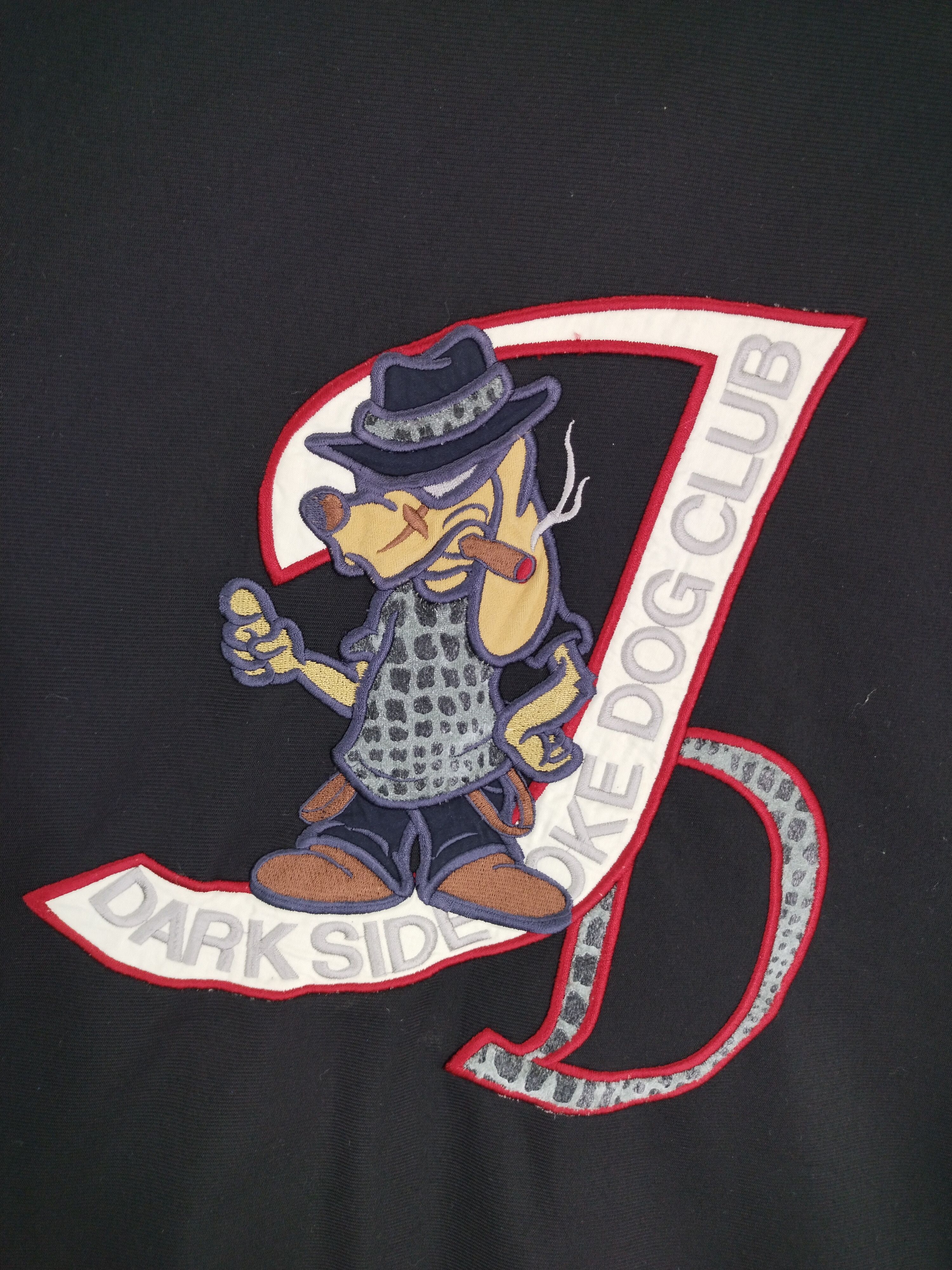 Japanese Brand VINTAGE DARK SIDE JOKE DOGS CLUB LIGHT JACKET Size US M / EU 48-50 / 2 - 10 Thumbnail