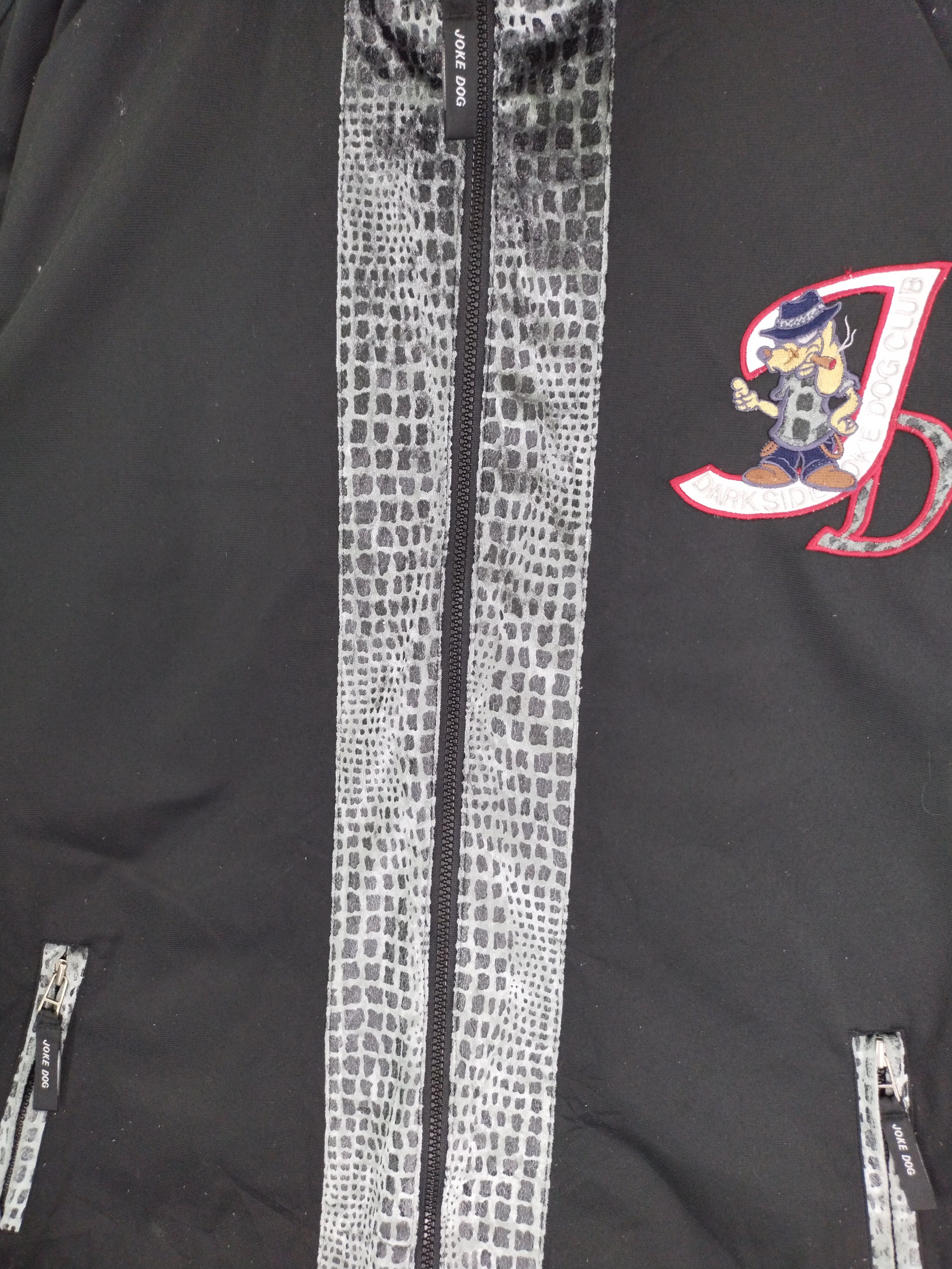 Japanese Brand VINTAGE DARK SIDE JOKE DOGS CLUB LIGHT JACKET Size US M / EU 48-50 / 2 - 3 Thumbnail