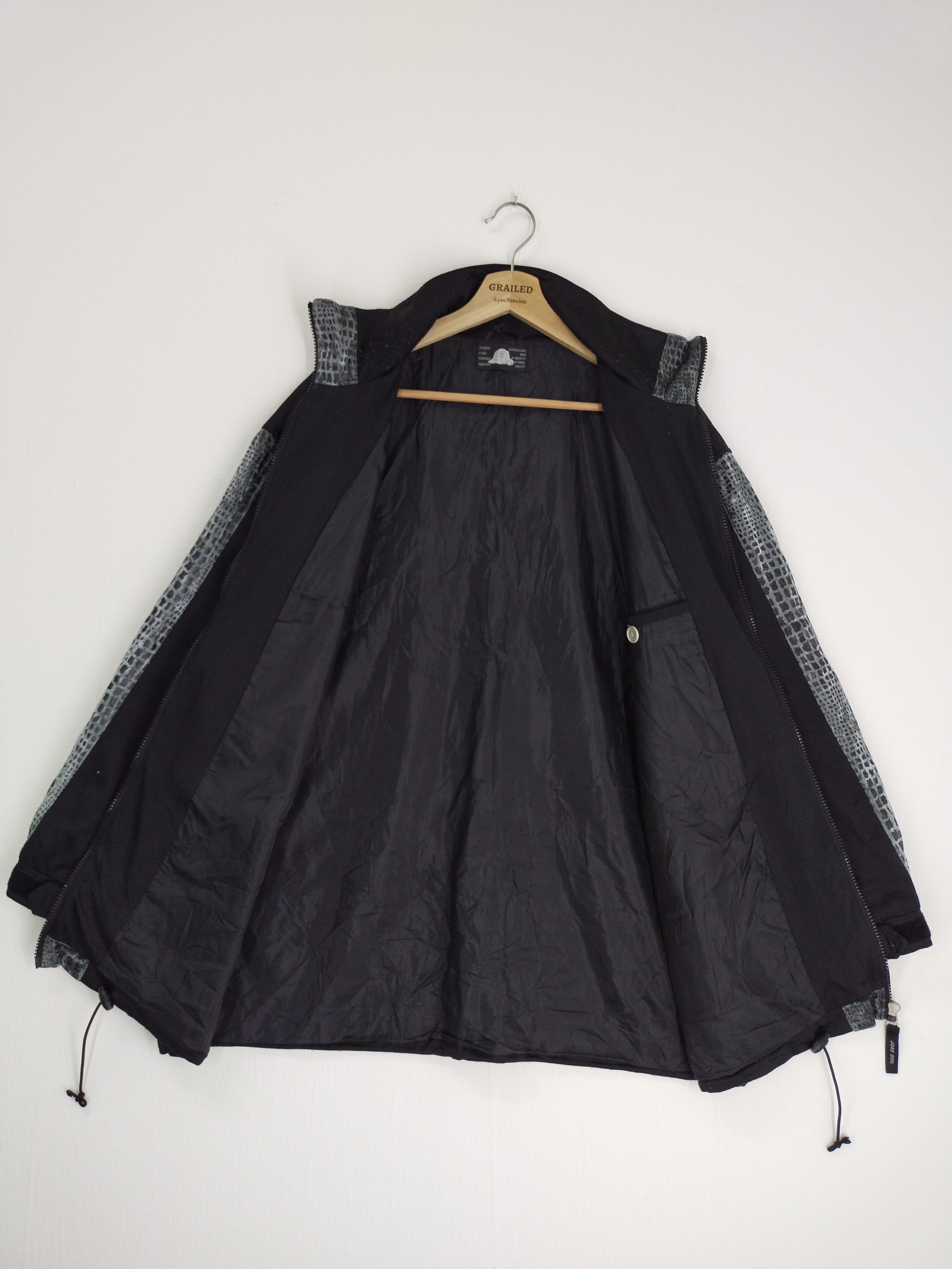 Japanese Brand VINTAGE DARK SIDE JOKE DOGS CLUB LIGHT JACKET Size US M / EU 48-50 / 2 - 8 Thumbnail