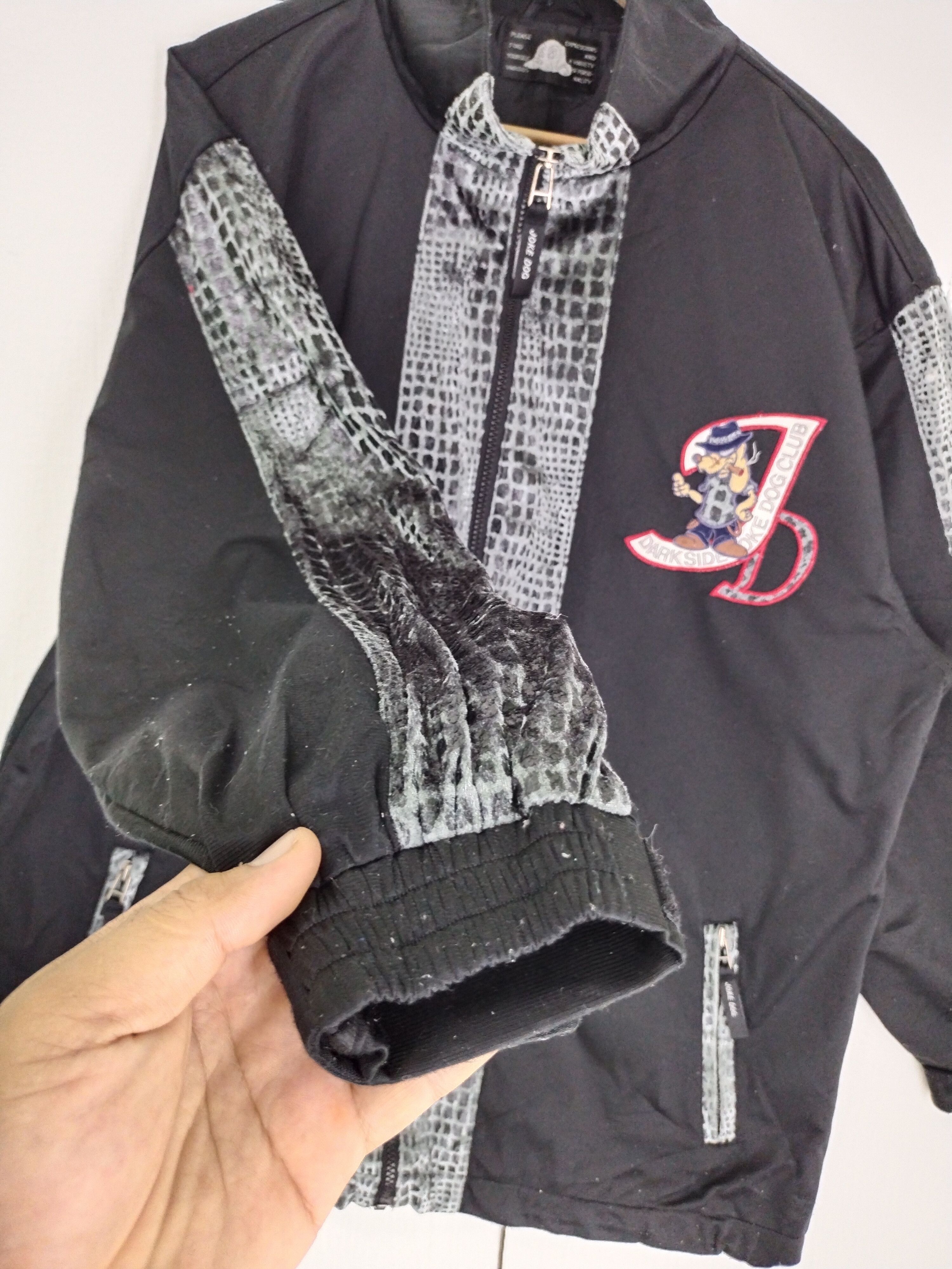 Japanese Brand VINTAGE DARK SIDE JOKE DOGS CLUB LIGHT JACKET Size US M / EU 48-50 / 2 - 2 Thumbnail