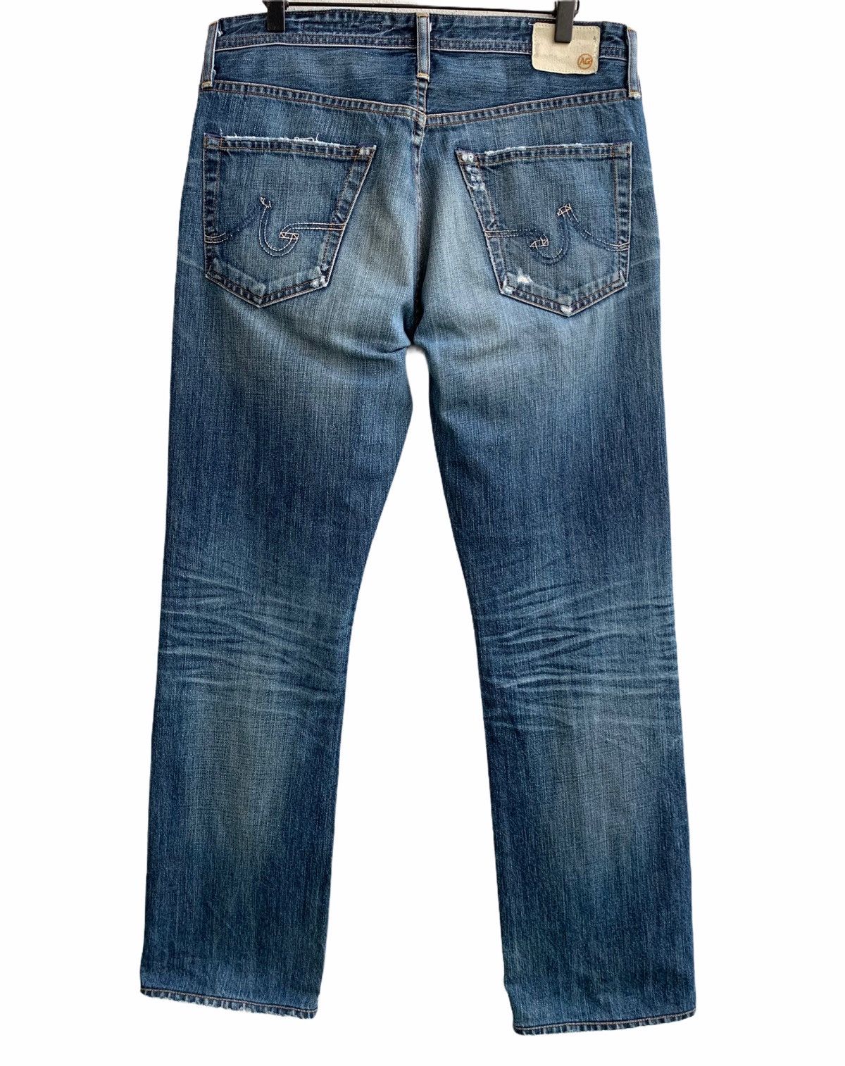 AG Adriano Goldschmied AG Adriana GoldSchmied Butler program Distroyed Denim Size US 32 / EU 48 - 3 Thumbnail