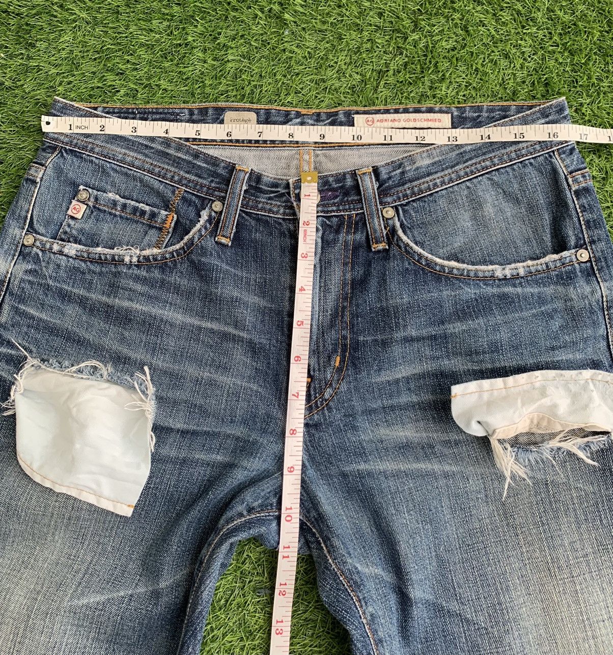 AG Adriano Goldschmied AG Adriana GoldSchmied Butler program Distroyed Denim Size US 32 / EU 48 - 15 Thumbnail