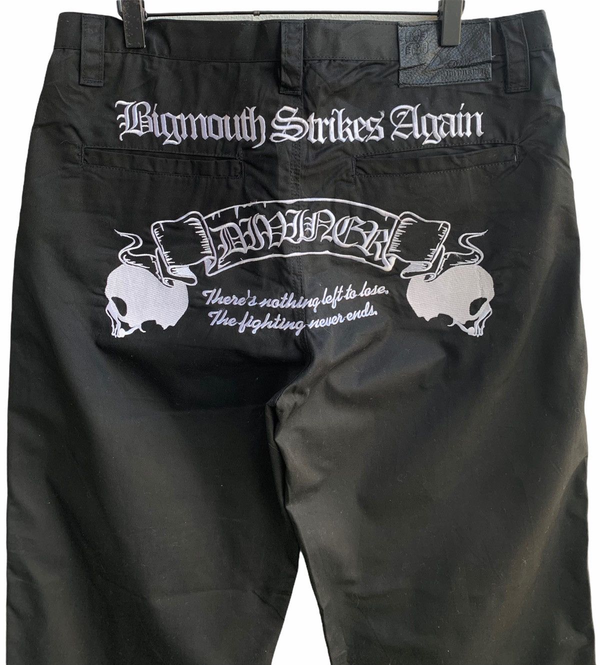 Hysteric Glamour Japanese Brand Diver Embroidery Baggie Pants Size US 34 / EU 50 - 6 Thumbnail