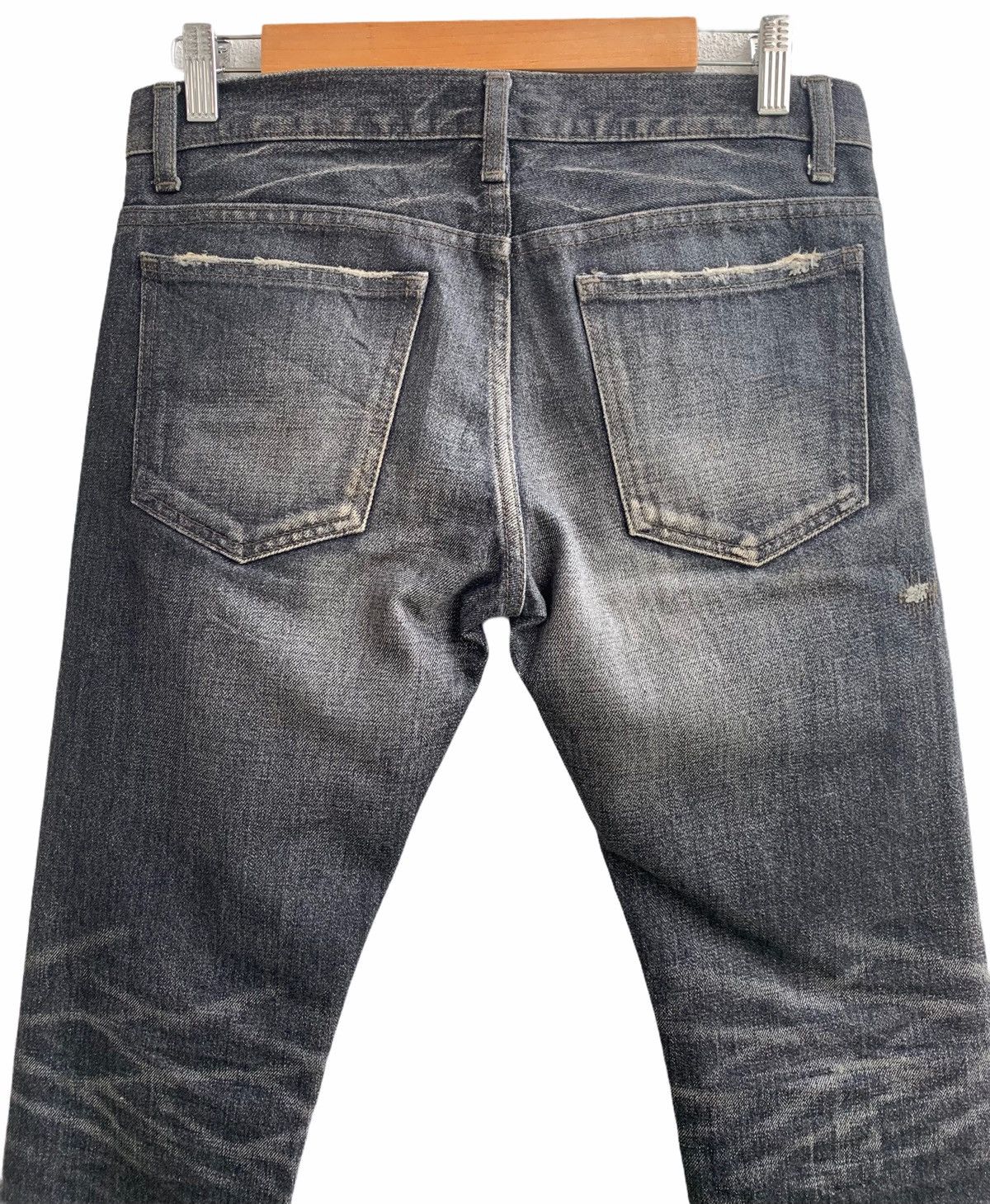 Lounge Lizard Distressed Lounge Wizard Denim Selvedge Size US 30 / EU 46 - 6 Thumbnail