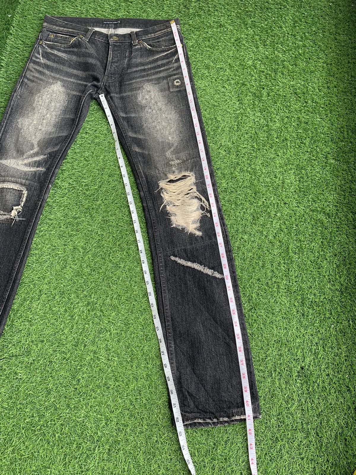 Lounge Lizard Distressed Lounge Wizard Denim Selvedge Size US 30 / EU 46 - 18 Thumbnail