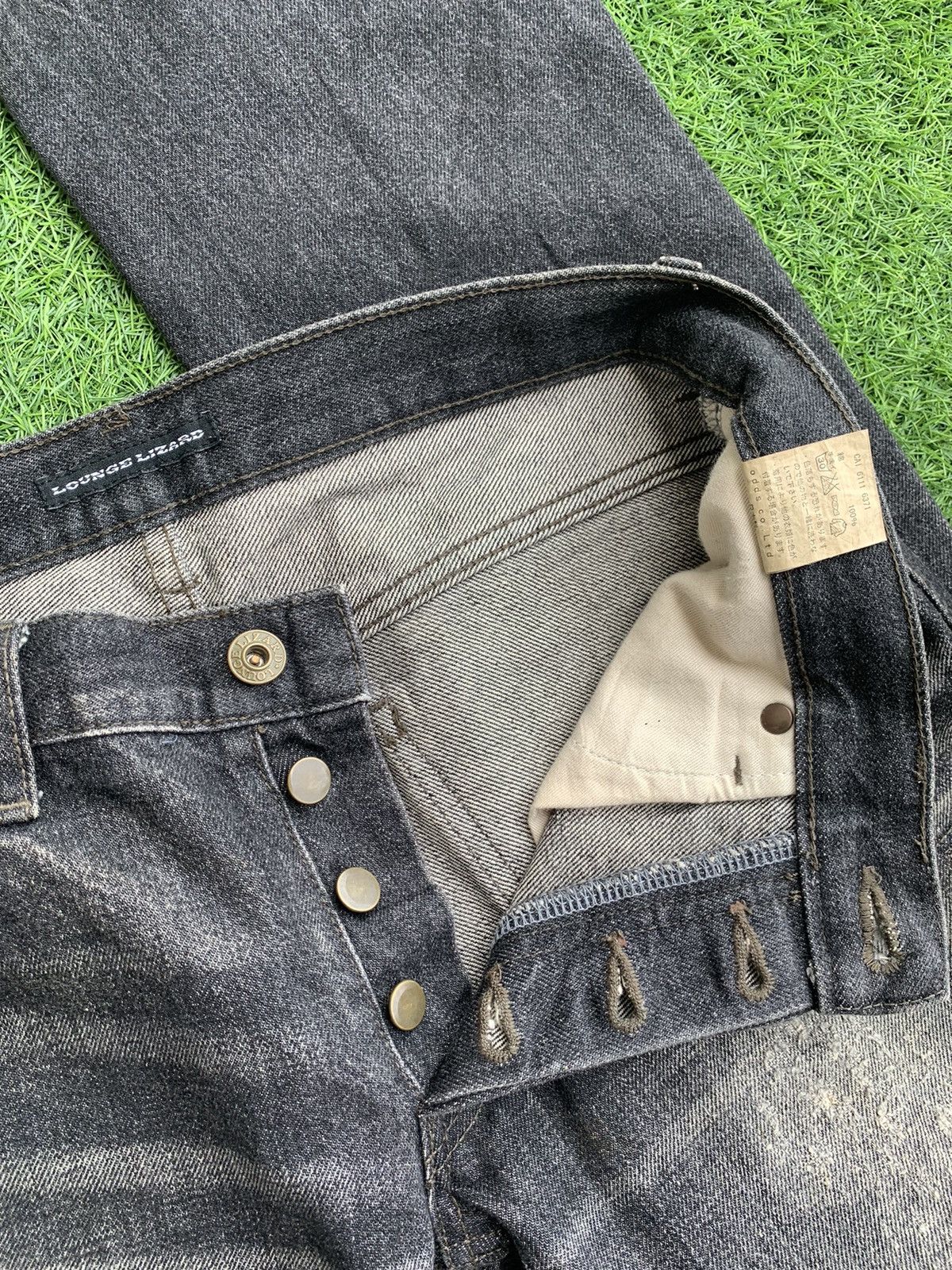 Lounge Lizard Distressed Lounge Wizard Denim Selvedge Size US 30 / EU 46 - 14 Thumbnail