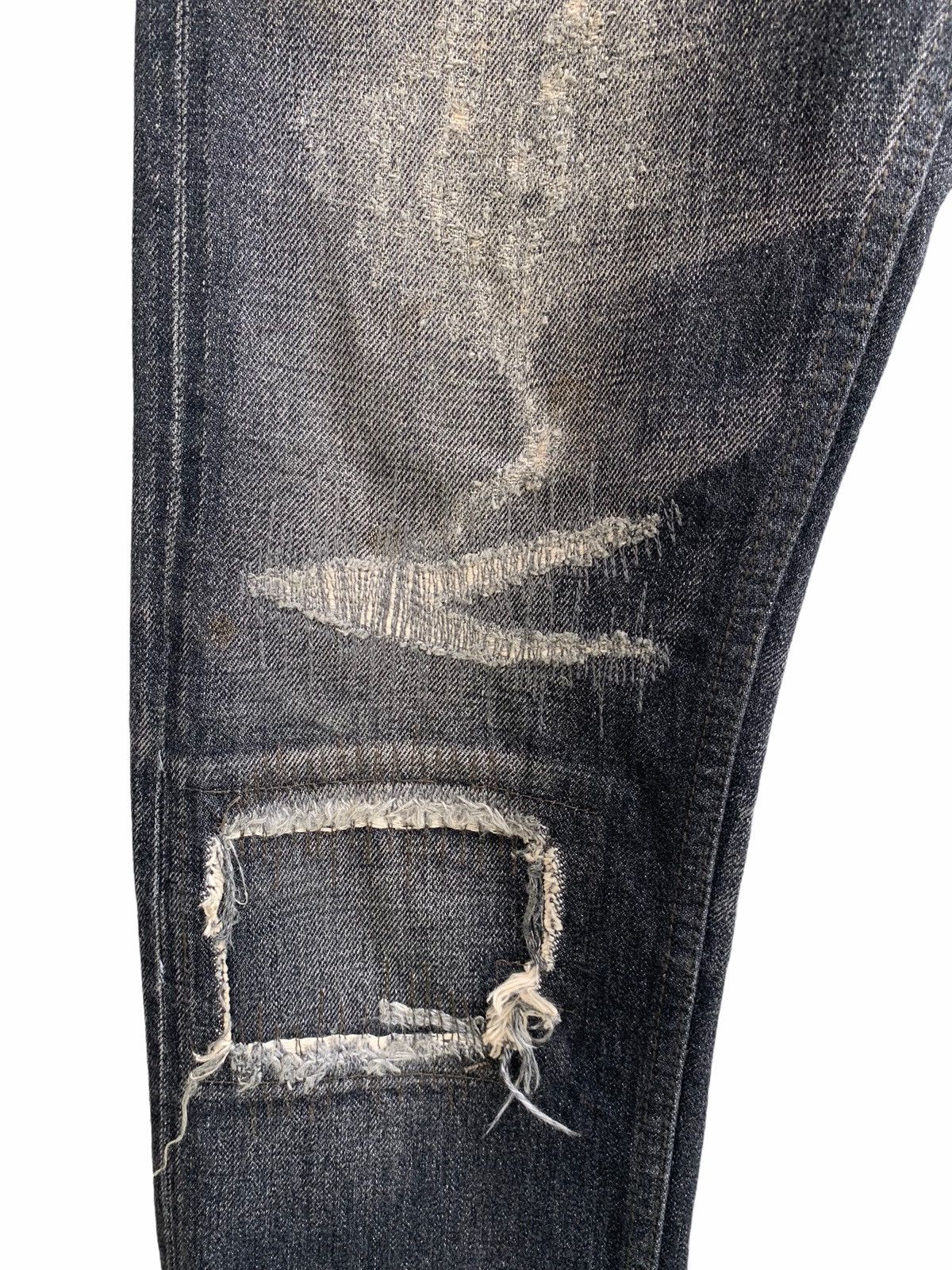 Lounge Lizard Distressed Lounge Wizard Denim Selvedge Size US 30 / EU 46 - 10 Thumbnail